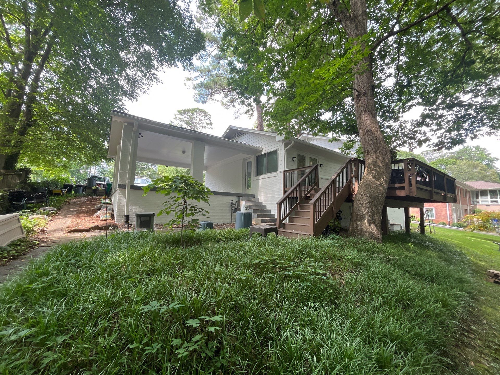 Siding and Door Replacement with Exterior Painting in Atlanta, GA by Nelson Exteriors