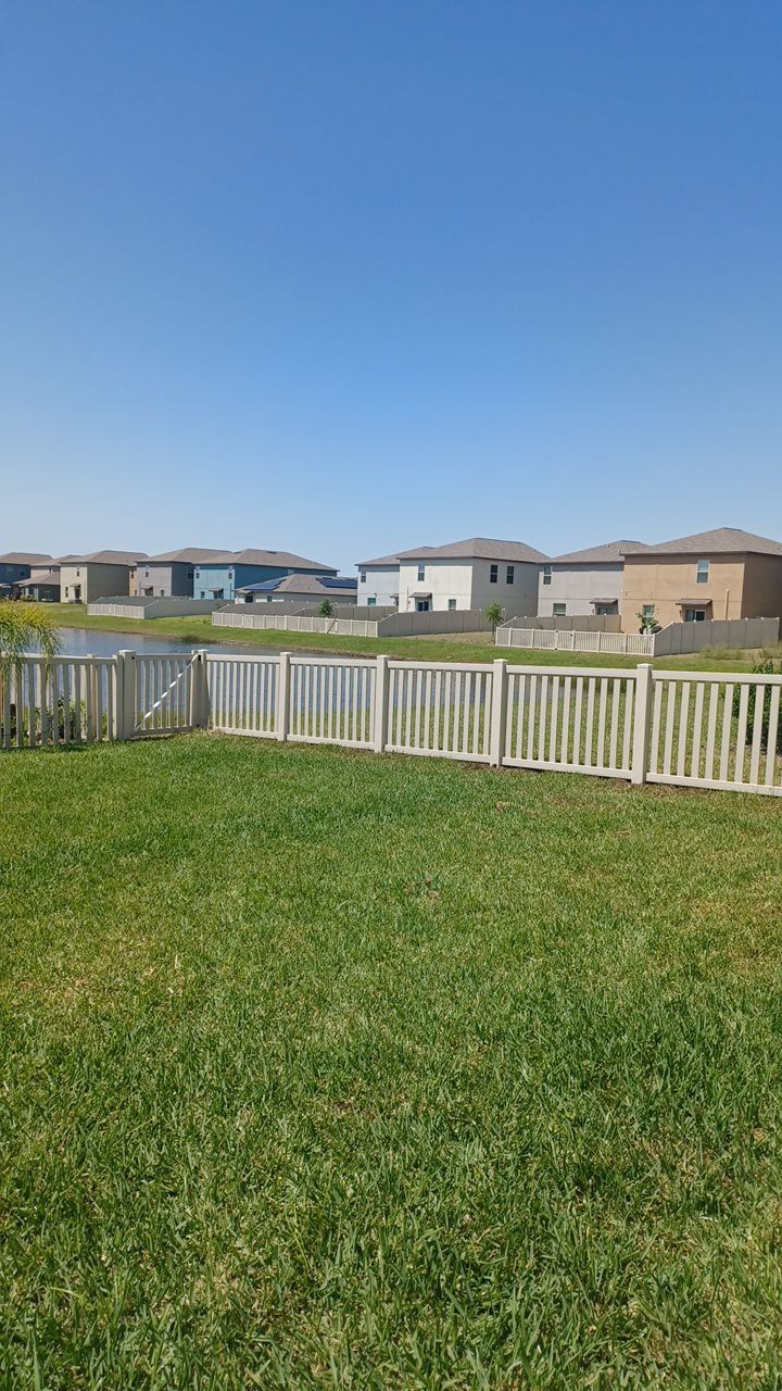 Sun City 6 ft. Tall Tan Vinyl Privacy Fence by Asap fence and gates, LLC