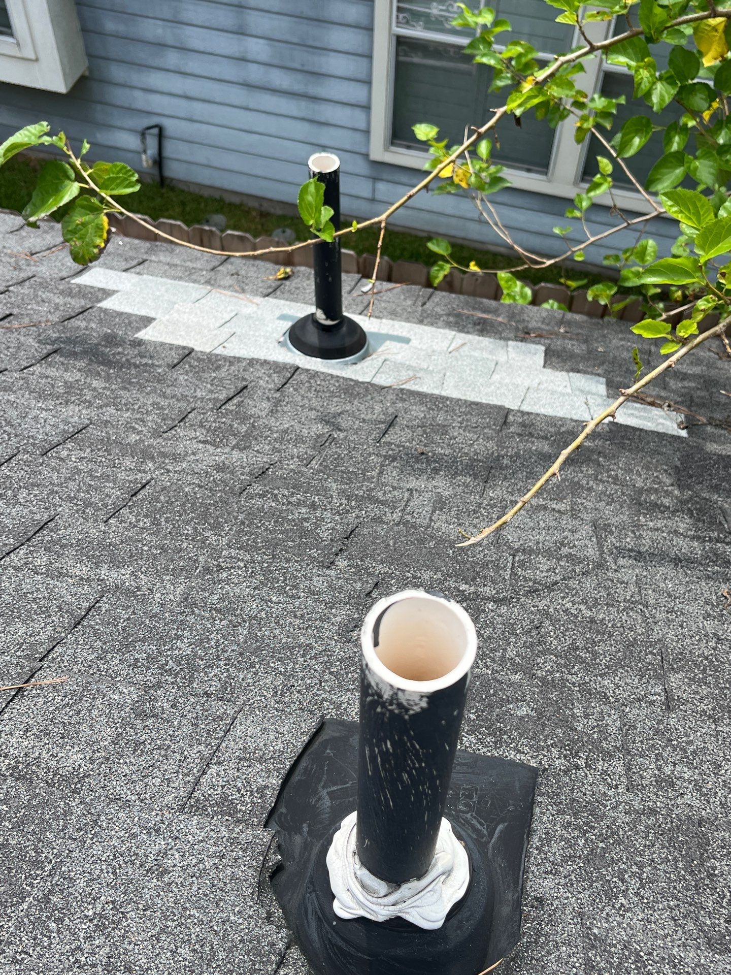 Hail Damage using Owen's Corning Duration (Lifetime) Shingles by Roof Repair Company