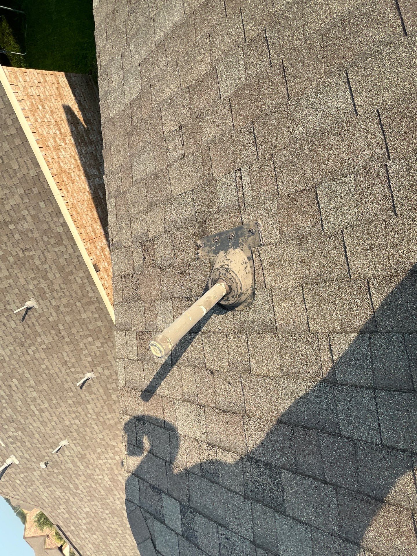 Hail Damage using Owen's Corning Duration (Lifetime) Shingles by Roof Repair Company
