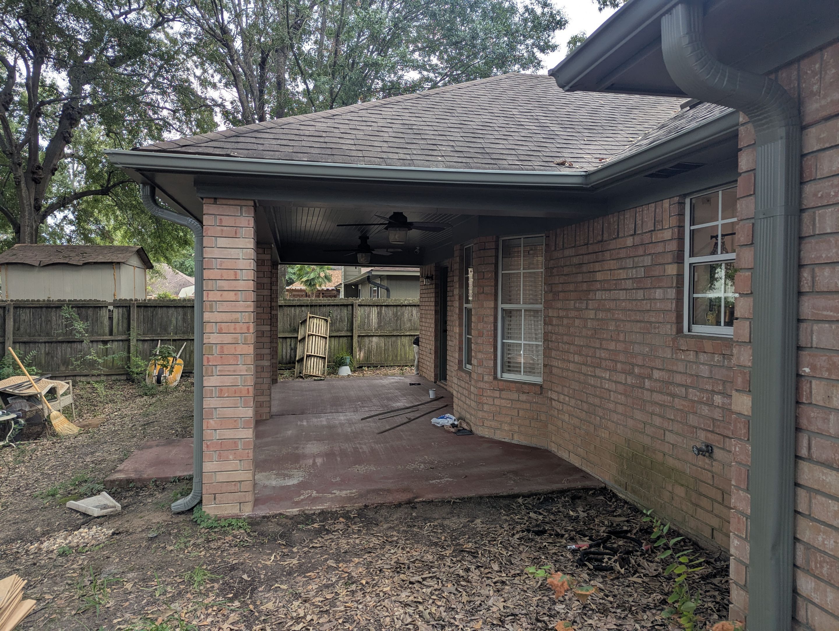 From Peeling Paint to Stunning Olive Green | Longview, TX Exterior Paint Job by Quality Coats Painting