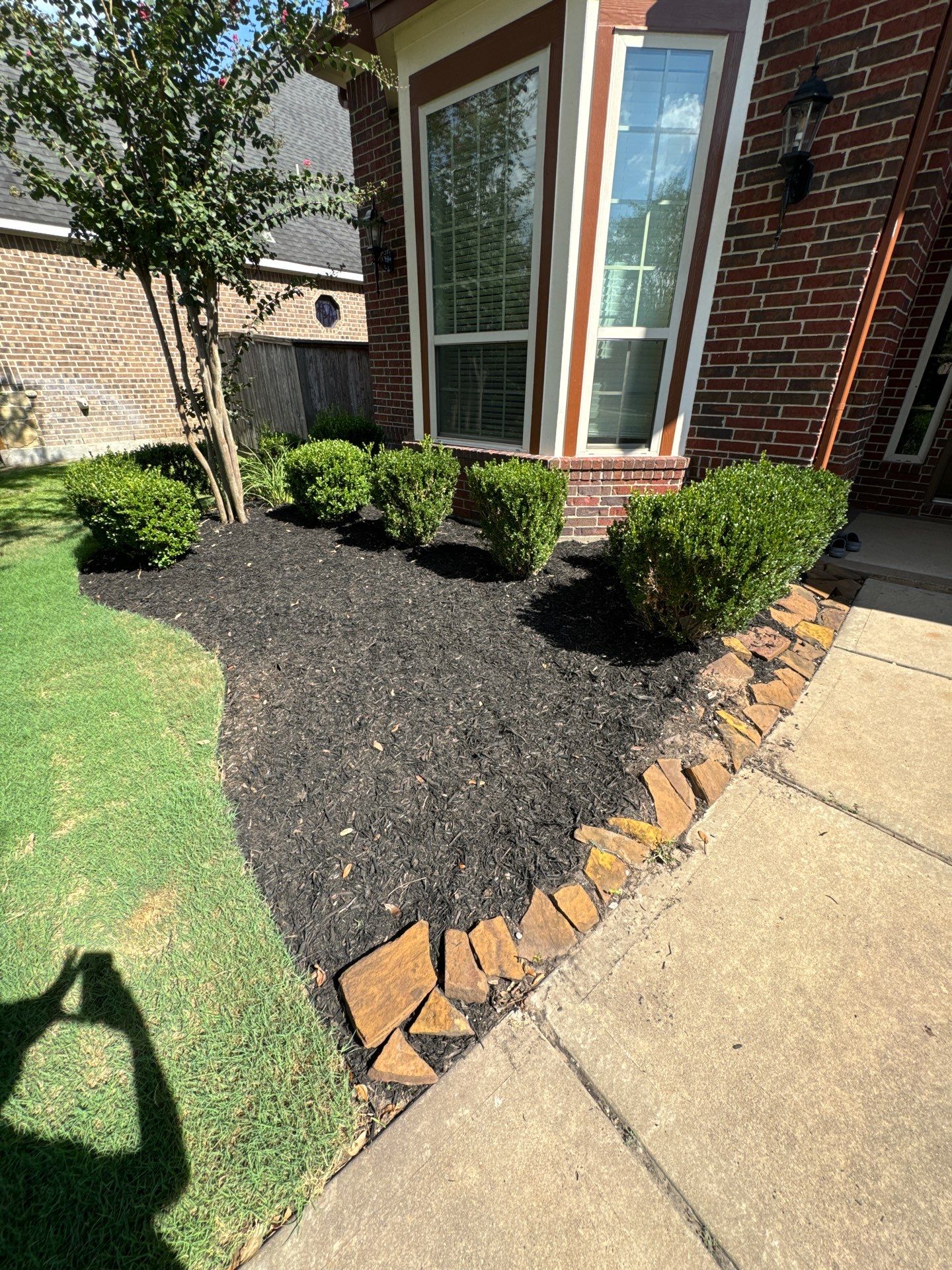 🌿🏡 Project Spotlight: Front Yard Curb Appeal Rescue for Mr. B. Khara by Texas Urban Elements