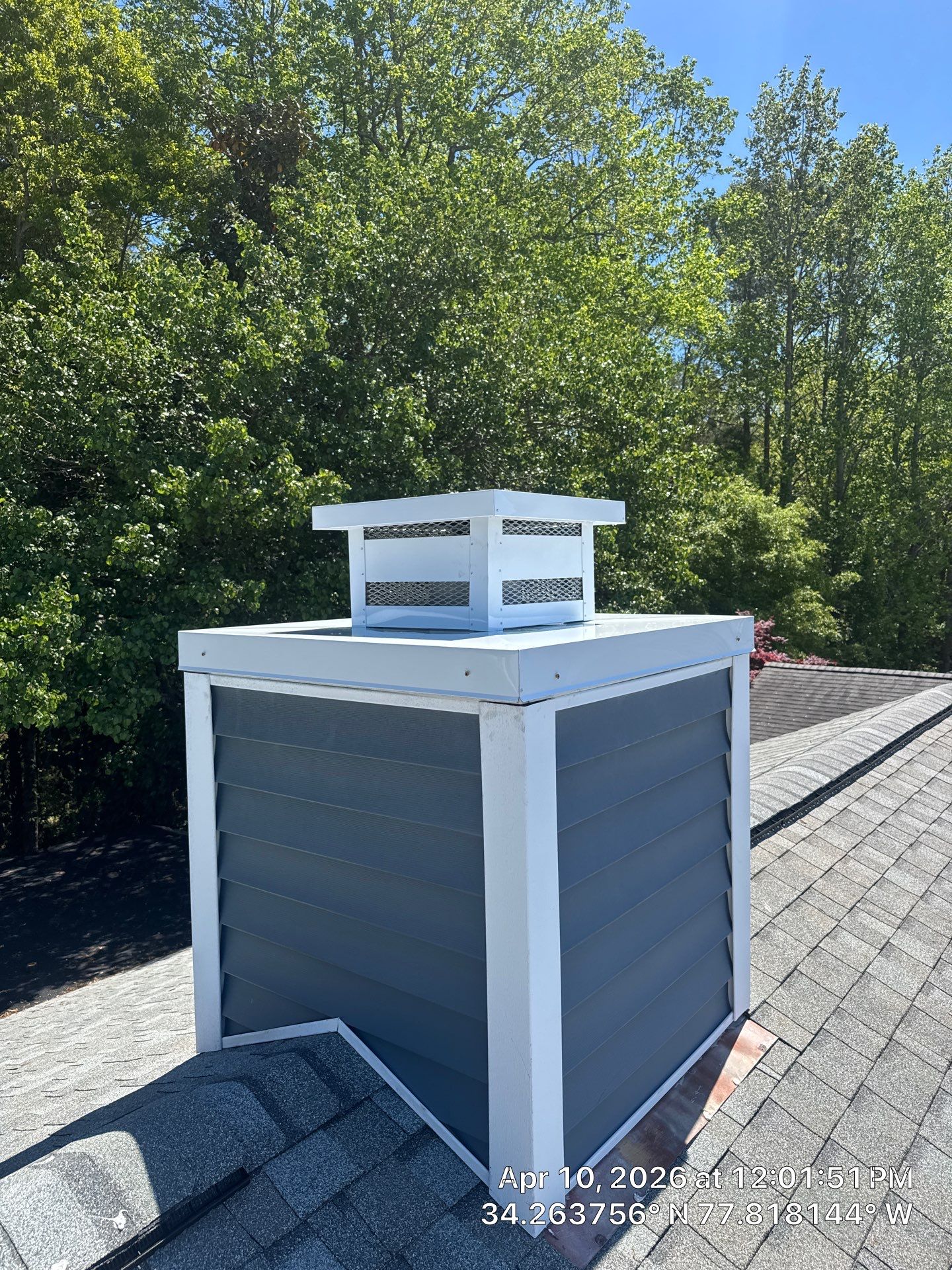 A 5-year-old roof that needed full replacement by North Carolina Roofs