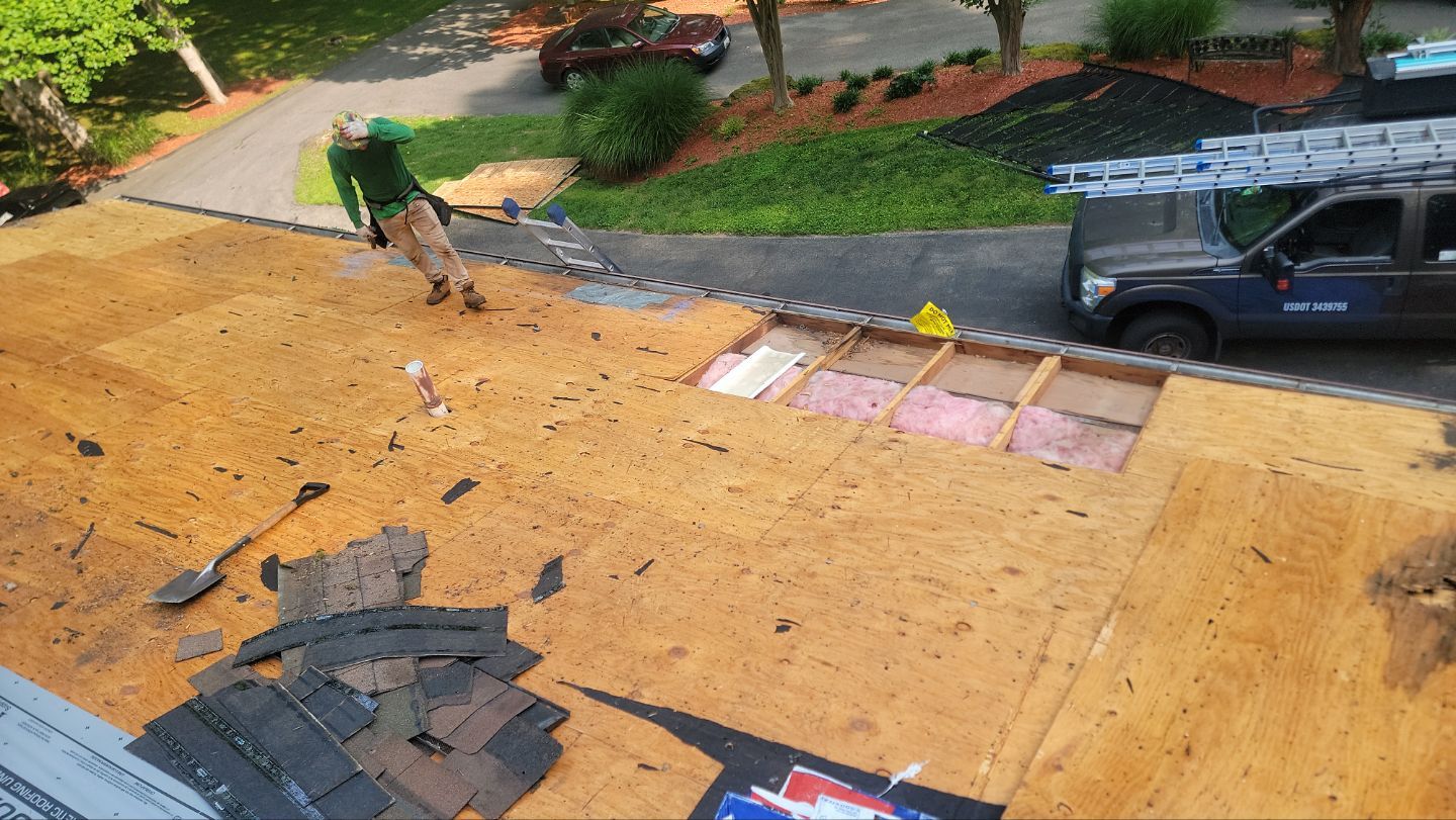 Roof Installation using GAF Timberline HDZ by ExteriorPros
