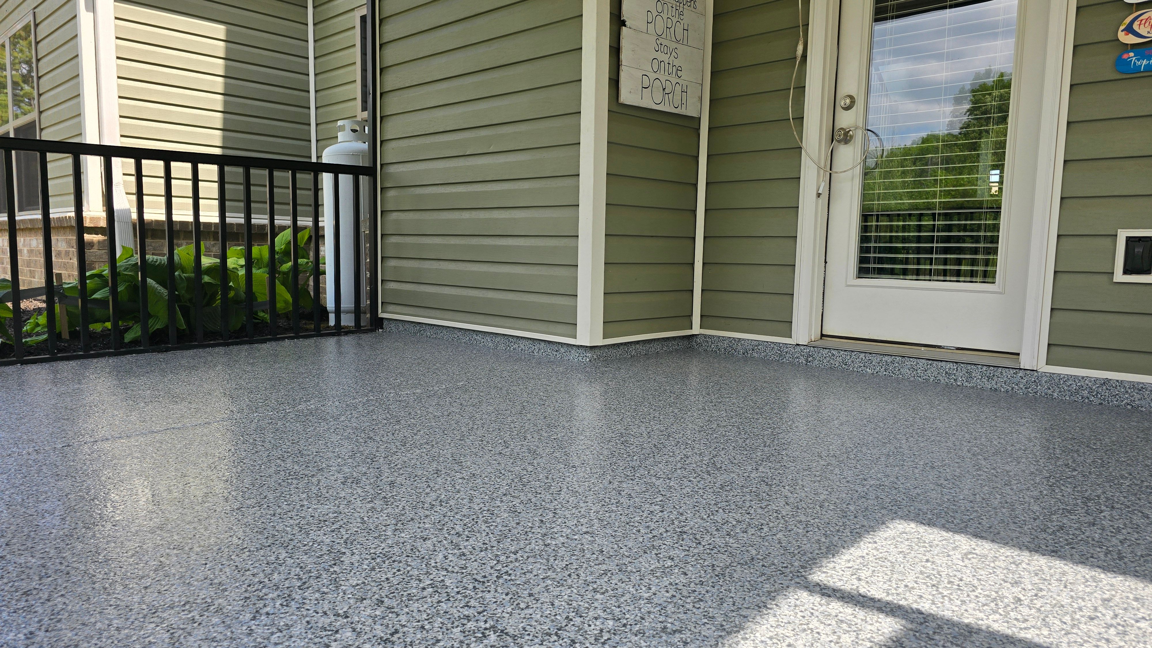 Porch using Polar by Elite Floor Solutions