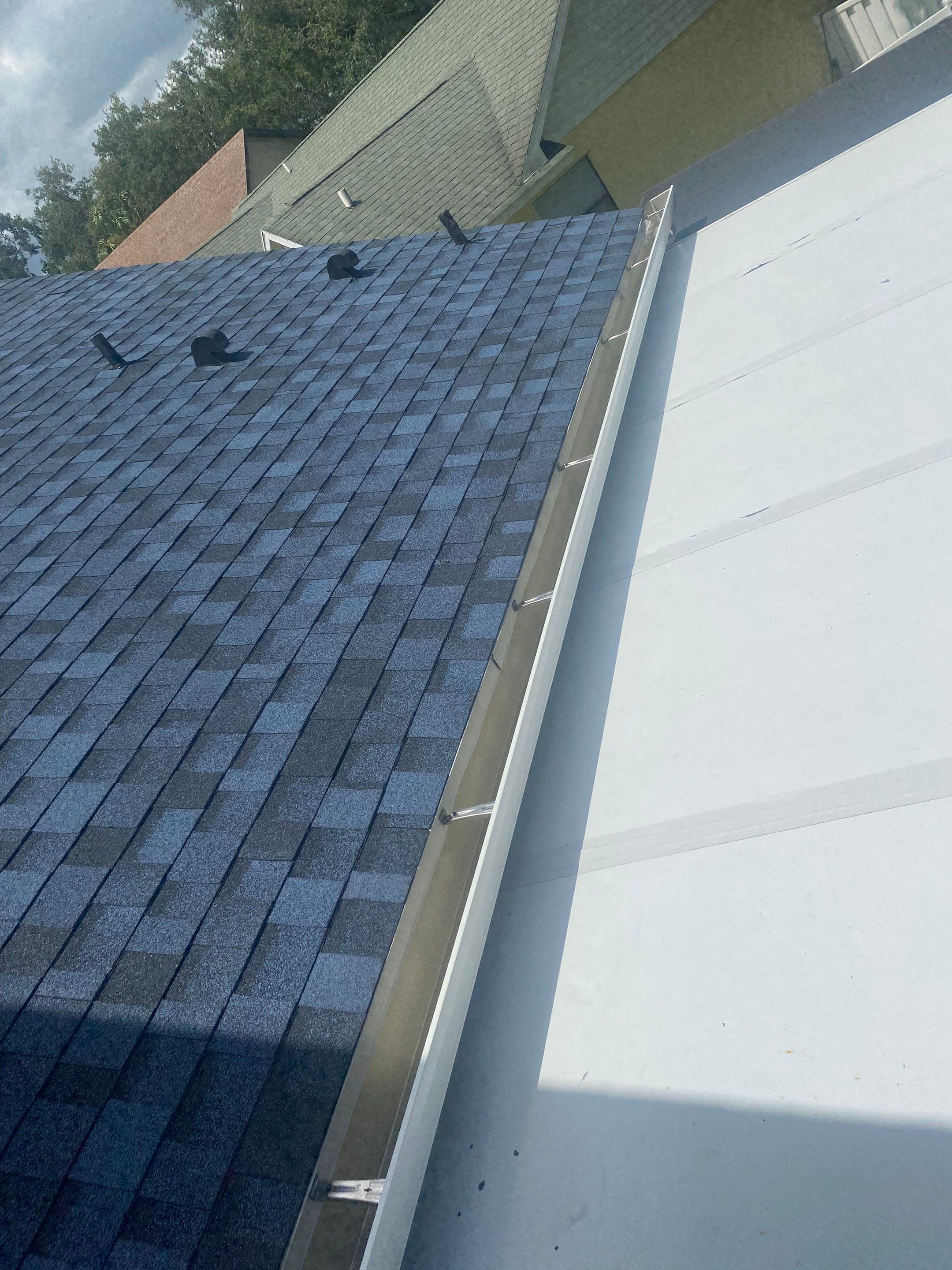 Leaf Guard System Installation in Sarasota FL by Gutter Professors