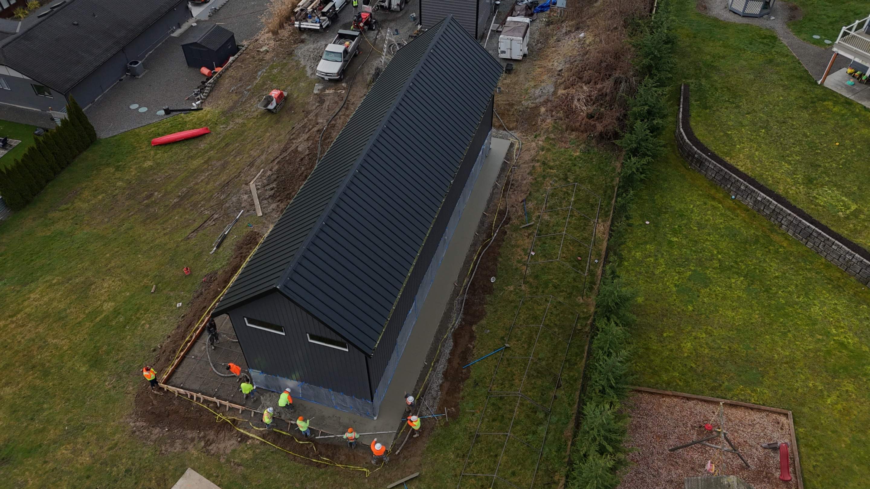 Concrete Walkway Surround and Front Patio | Snohomish  by Jireh Asphalt & Concrete Inc 