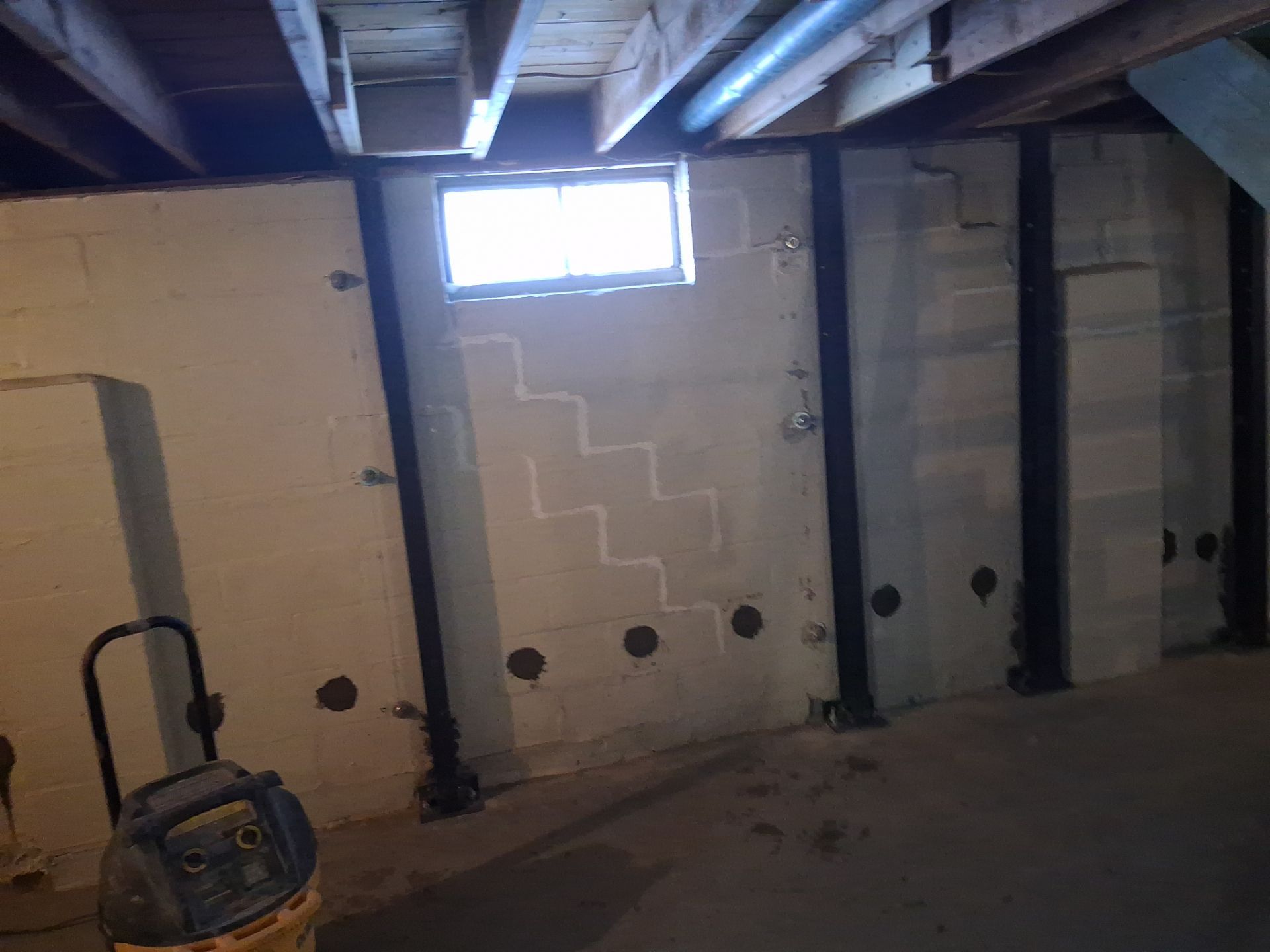 Wall Reinforcement by Toledo Basement Repair