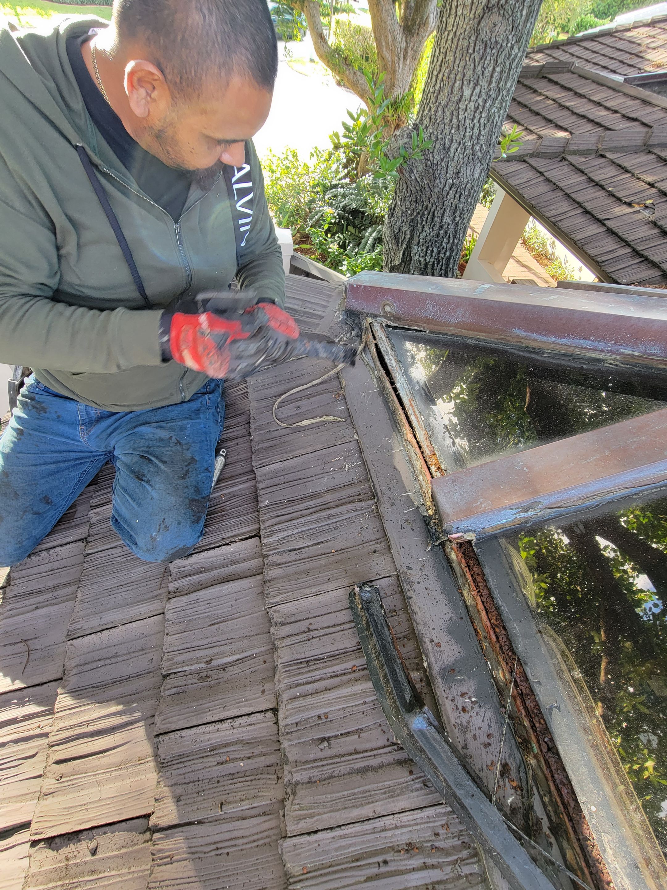 Gatehouse Rd., Sea Ranch Lakes, FL (Skylight Repair) by G&J Roofing 