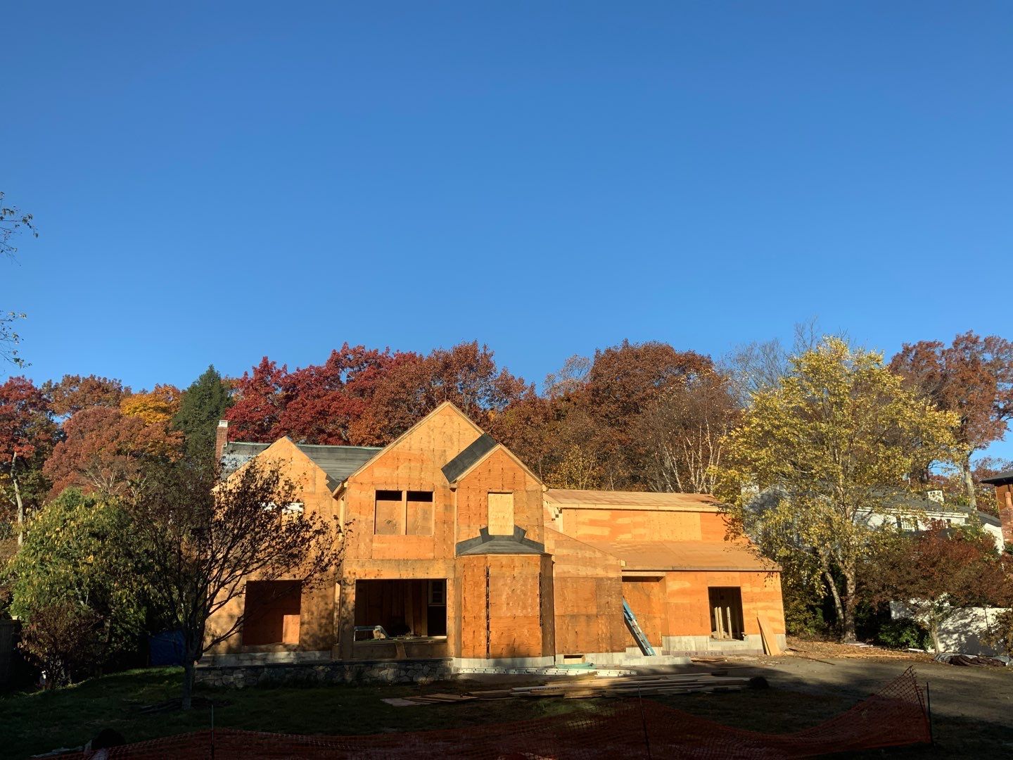 Siding on new construction in Brookline, MA by UBrothers Construction
