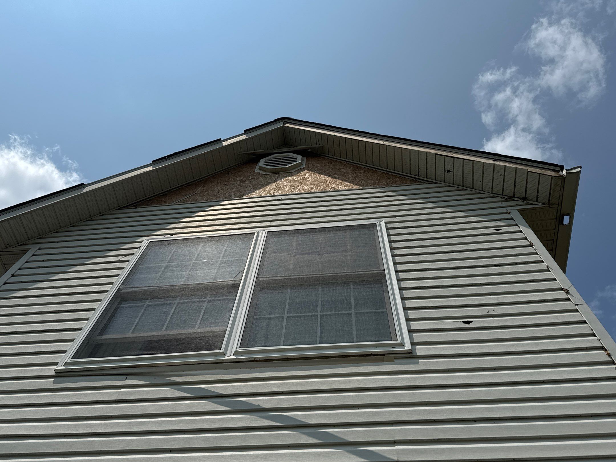 Exterior & Window Installation using CertainTeed Mainstreet & ViWinTech Windows by Koontz Construction