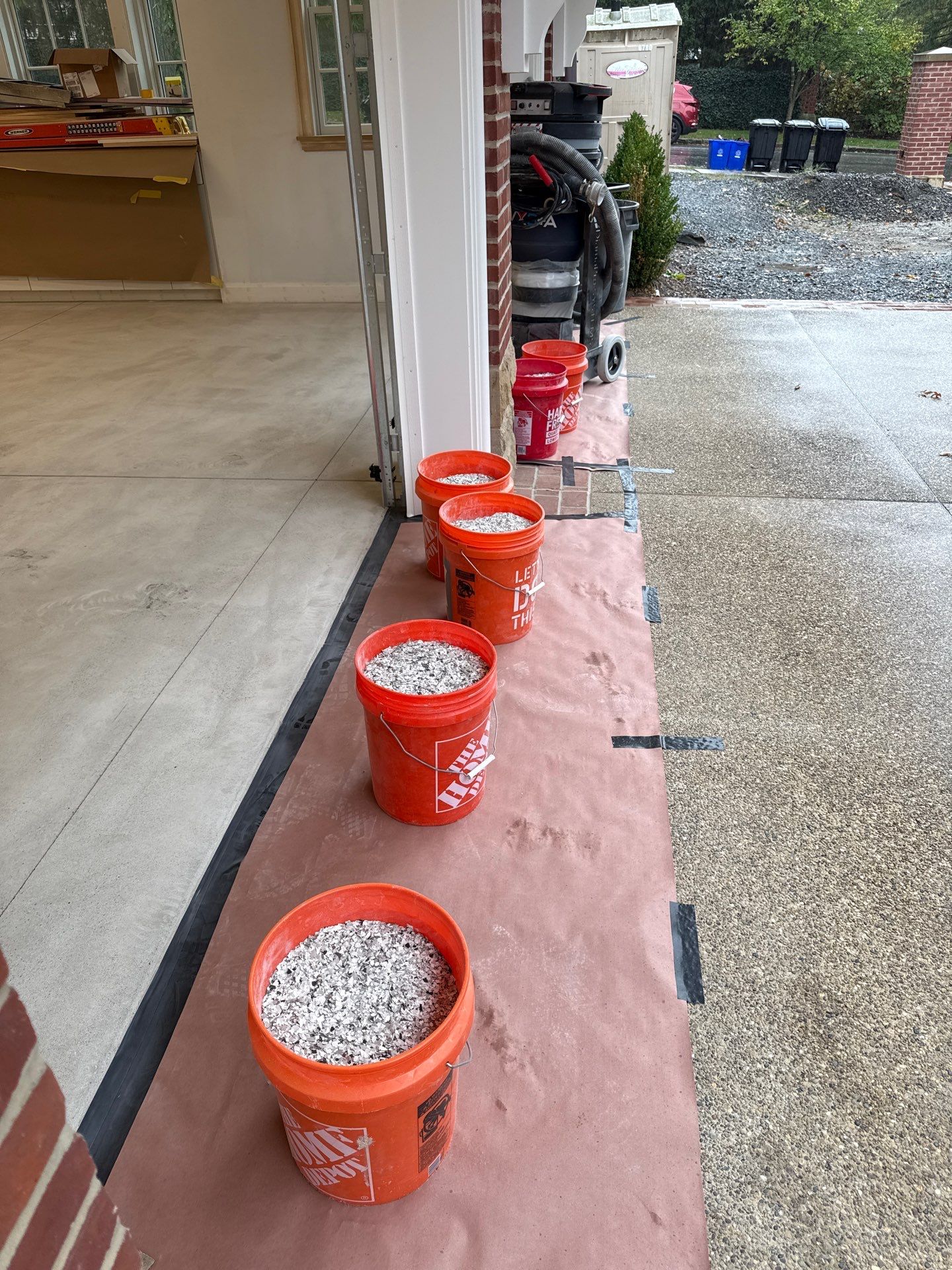 Garage Project in Sewickley by Floors in a Day, Inc
