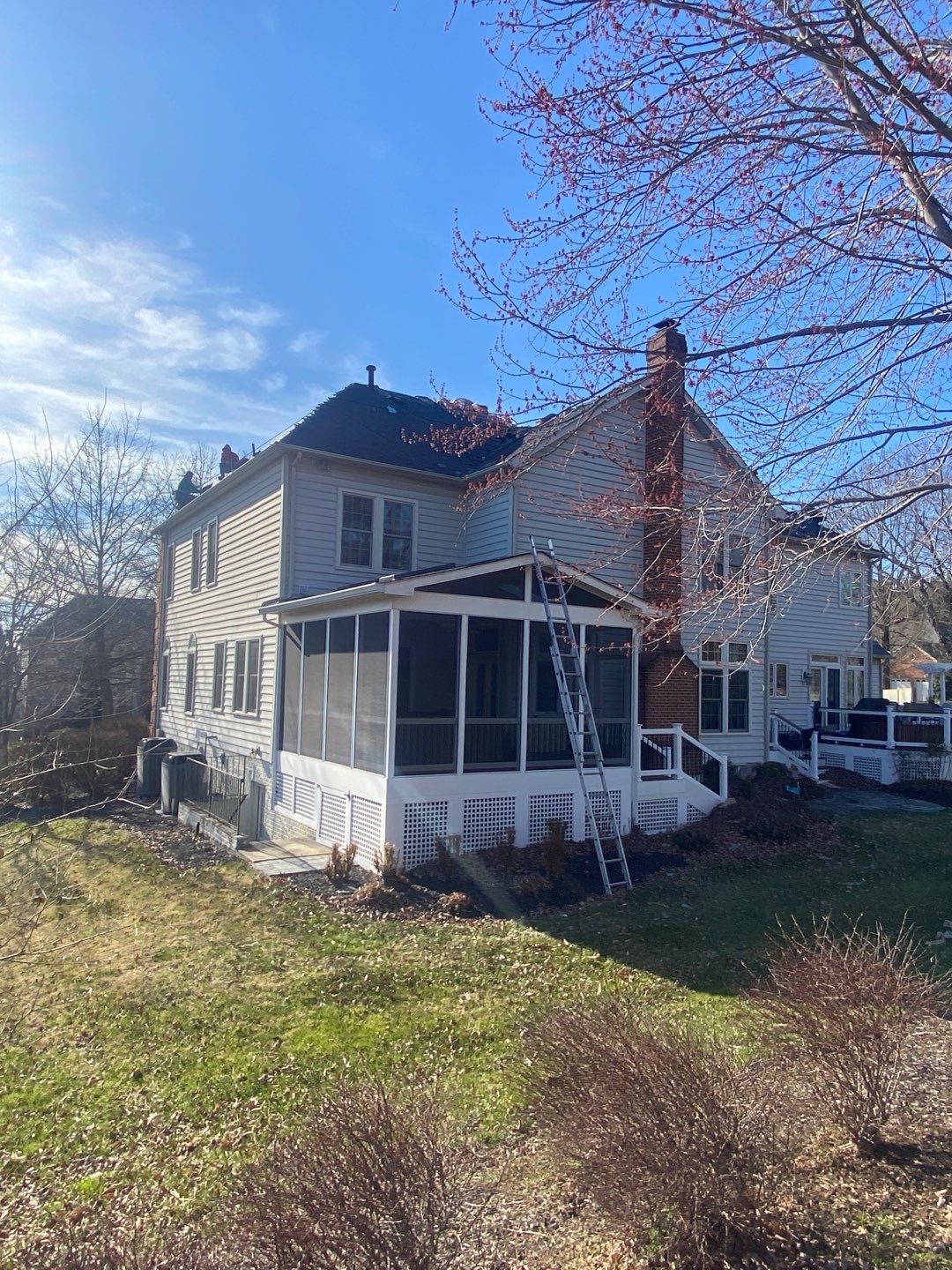 New Roof Installation & New Gutters and downspouts  by Alpha Design Services
