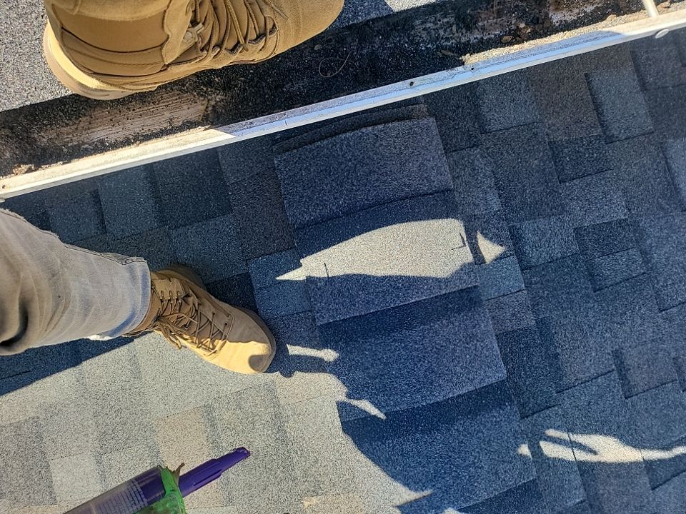 Residential Roofing Installation using Owens Corning TruDefinition Williamsburg slate by A Plus Exterior