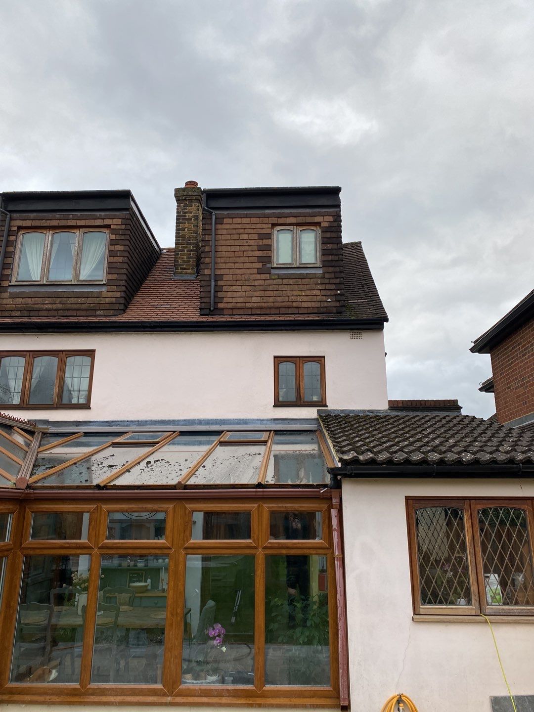 Roof Clean using Honda 15lpm Low Pressure Washing Machine by Ges Exterior Cleaning ltd