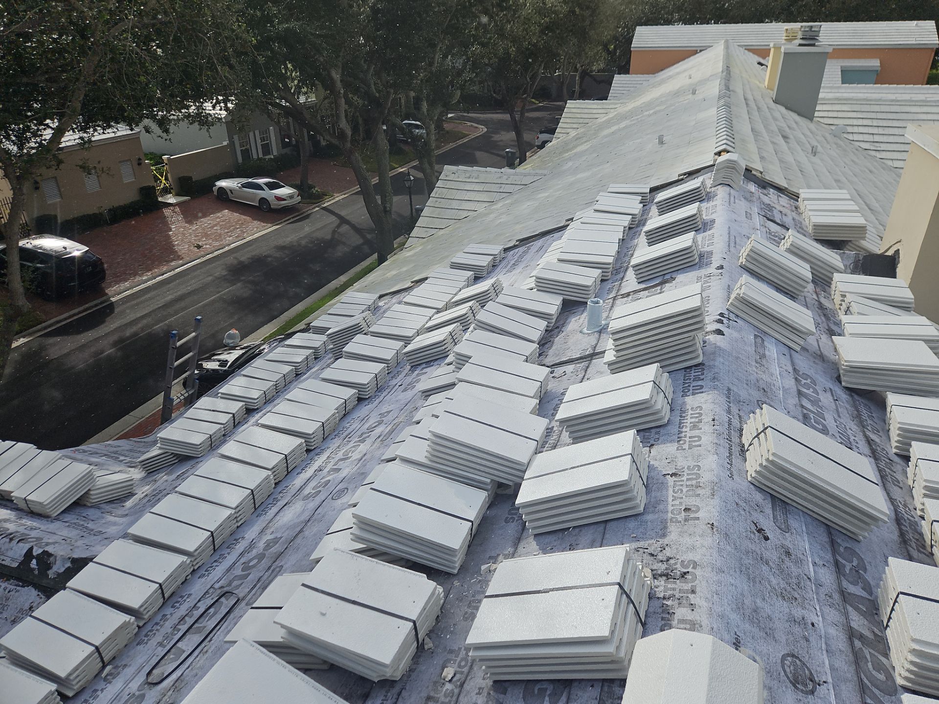 Residential Roofing Installation using WestLake Roofing Tile by BLUES BROTHERS ROOFING