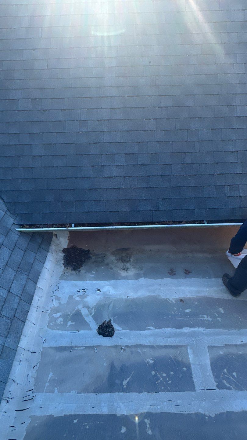 Church Flat Roof Cleaning by Above All Gutters 