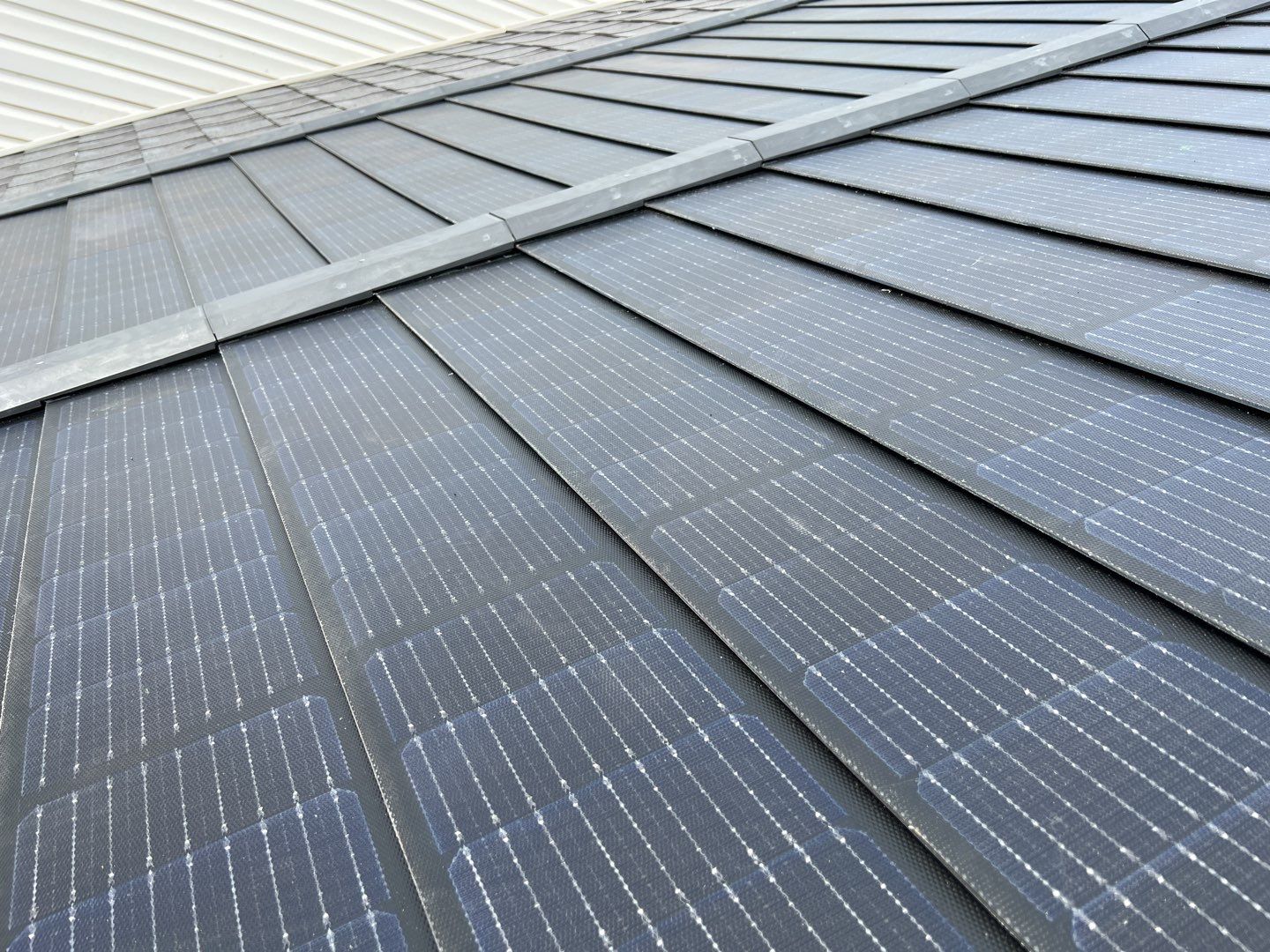 Solar Roof Replacement using GAF Timberline Solar Shingles by American Home Contractors