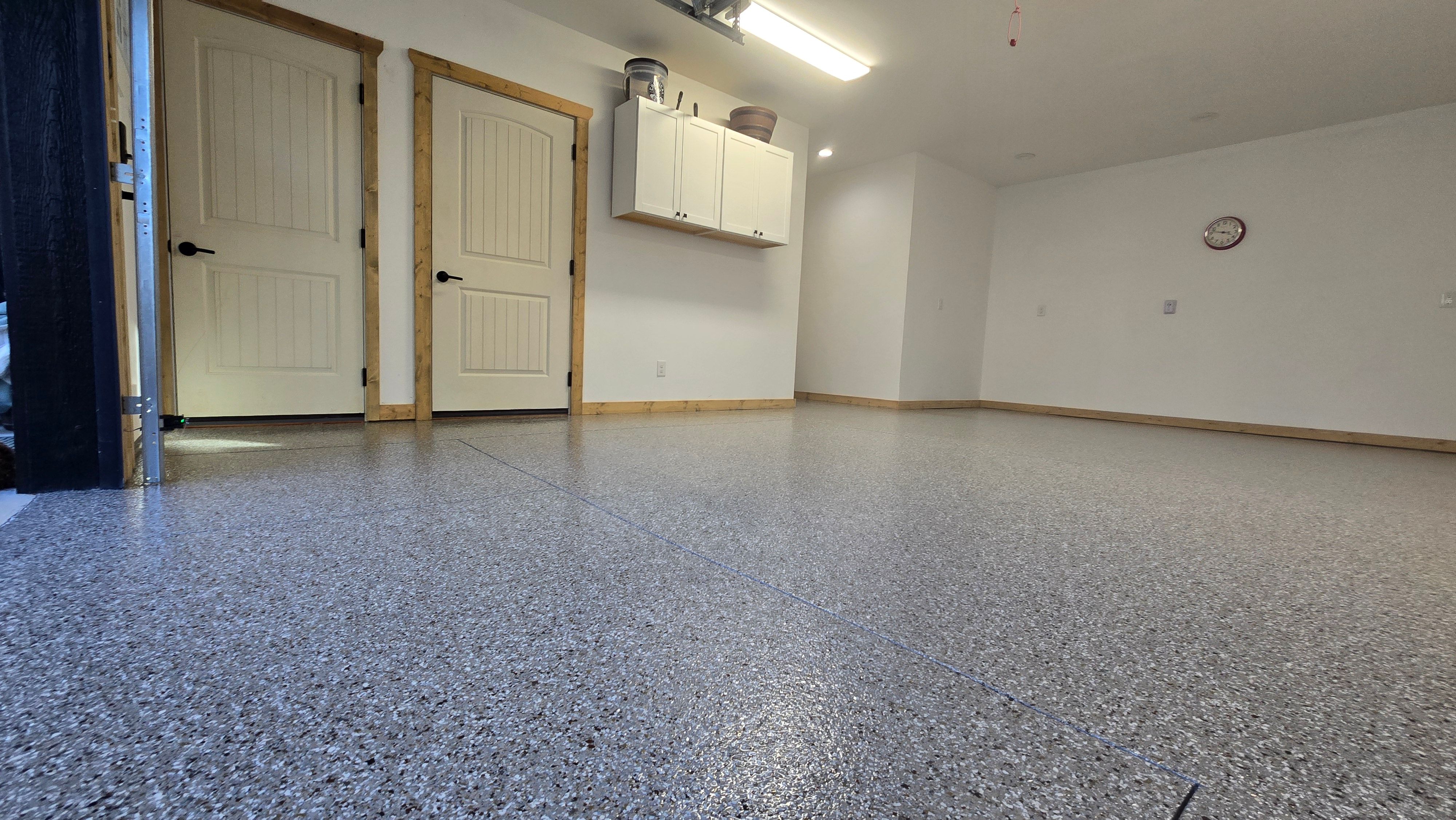 Garage using Creekbed by Elite Floor Solutions