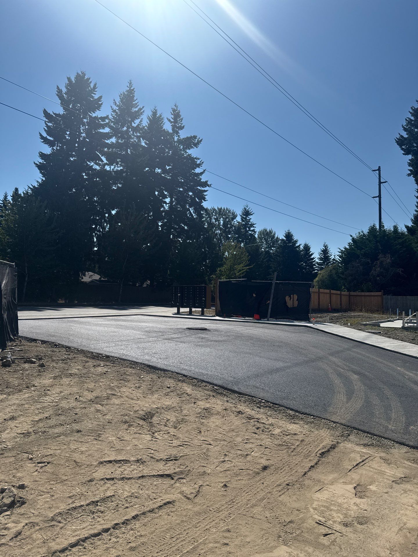 Asphalt Road Repair in Neighborhood  by Jireh Asphalt & Concrete Inc 