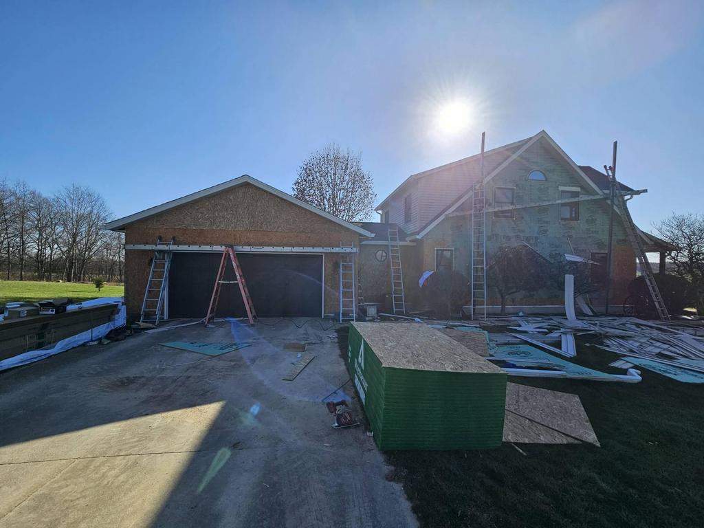 Exterior Installation using CertainTeed MainStreet Vinyl Siding by Koontz Construction