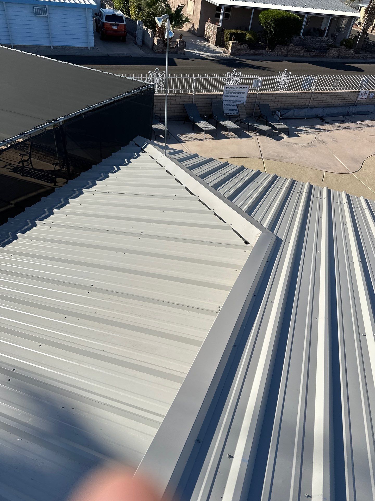 Galvalume Exposed Fastener by Reimagine Roofing