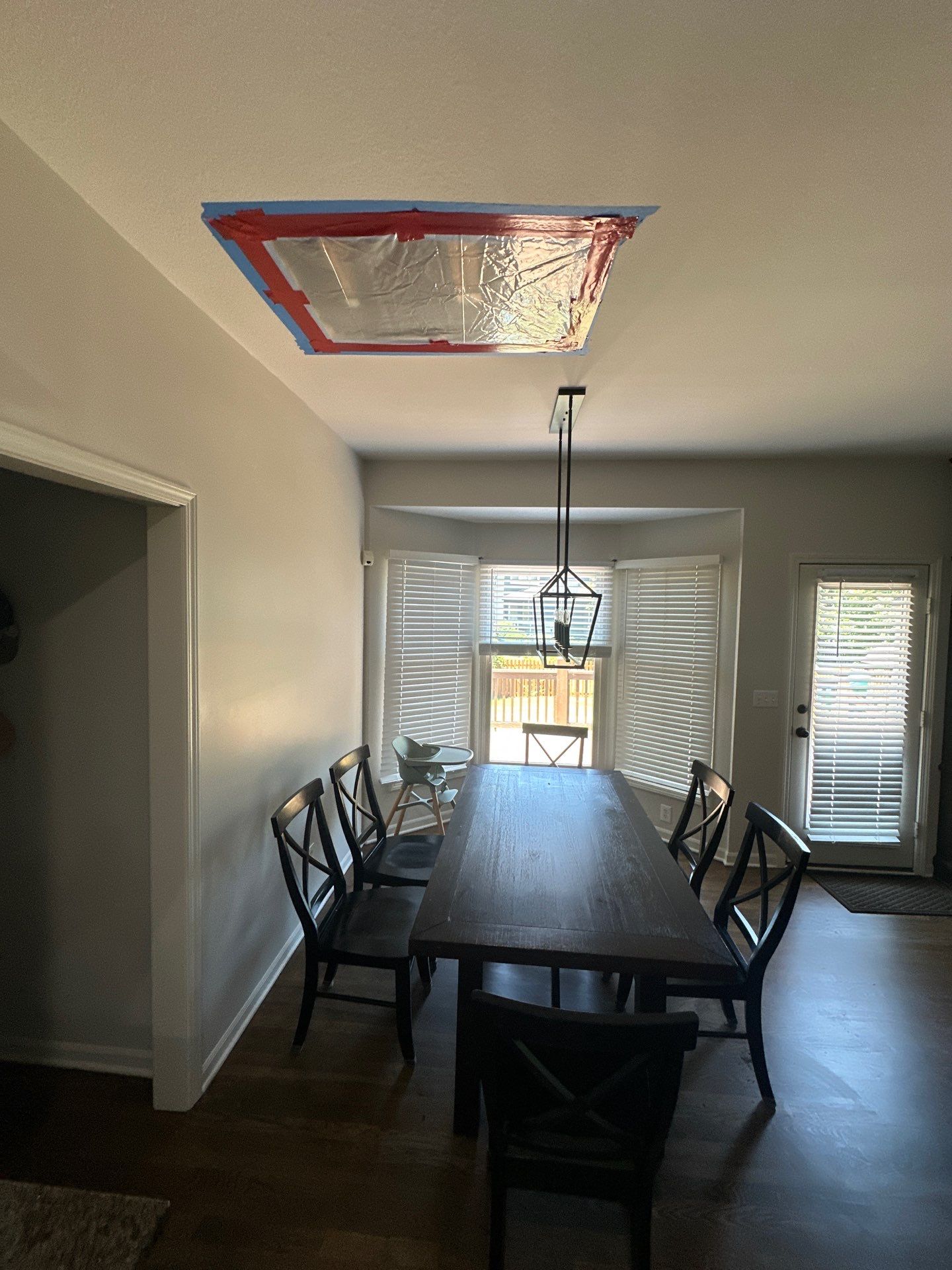 Interior Ceiling Drywall Patching and Repair Service in Stilwell by Fine Restoration