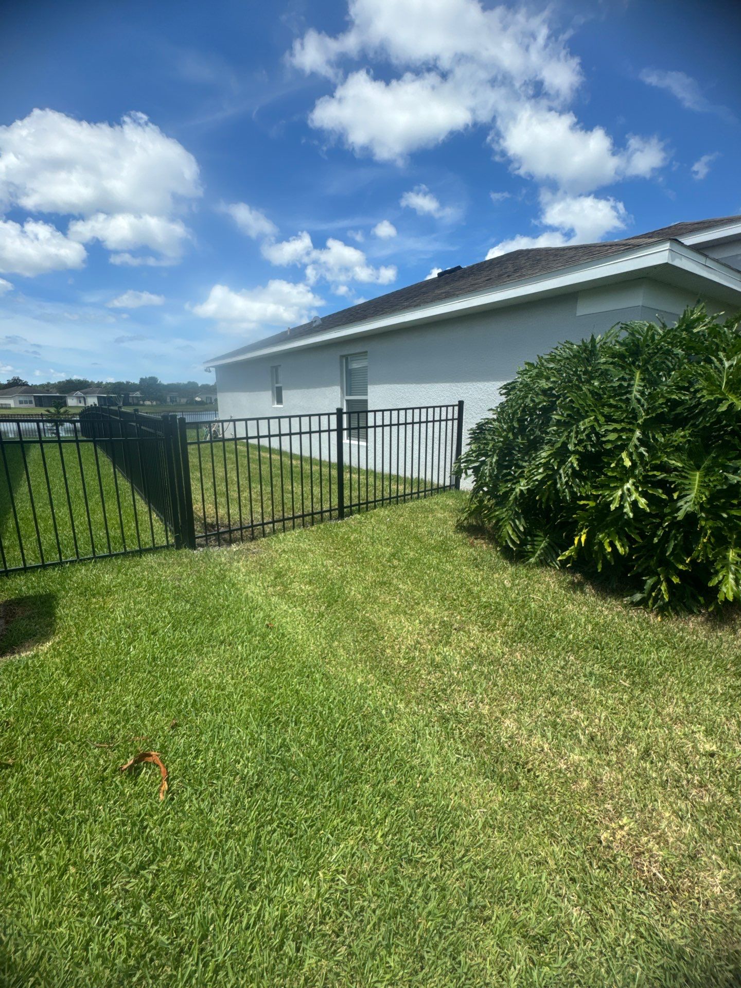 Aluminum Fence Installation using 3 Rail Aluminum Fence by Asap fence and gates, LLC