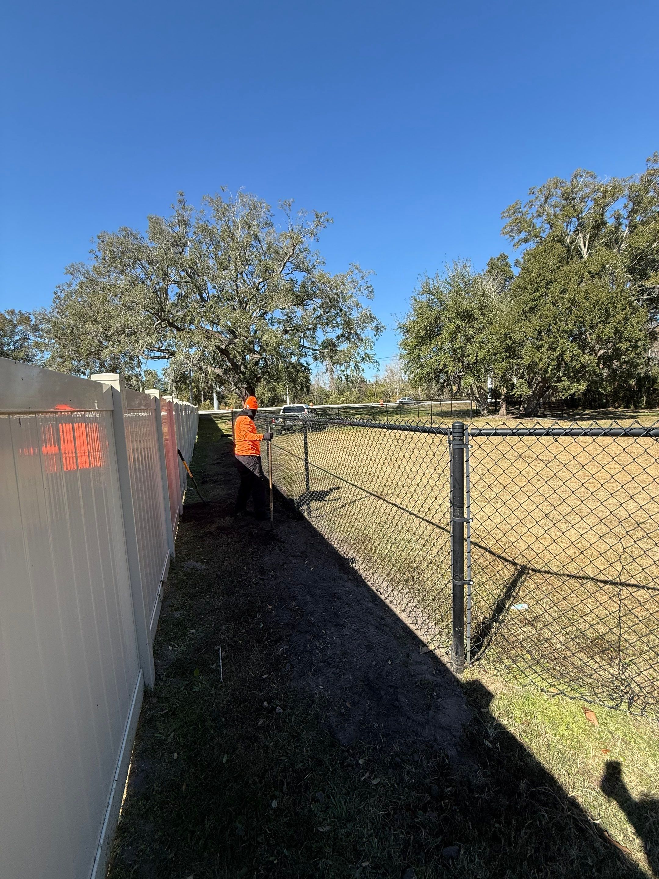 Chain-Link Fence Repair by
M.A.B. Landscaping & Property Maintenance
