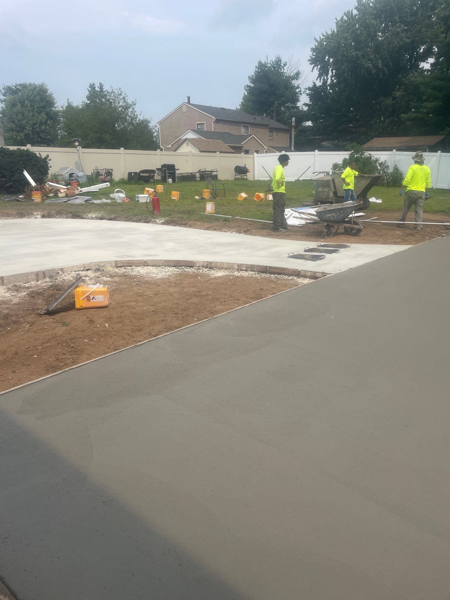 Project in Winslow Township, NJ by Architectural Concrete Design
