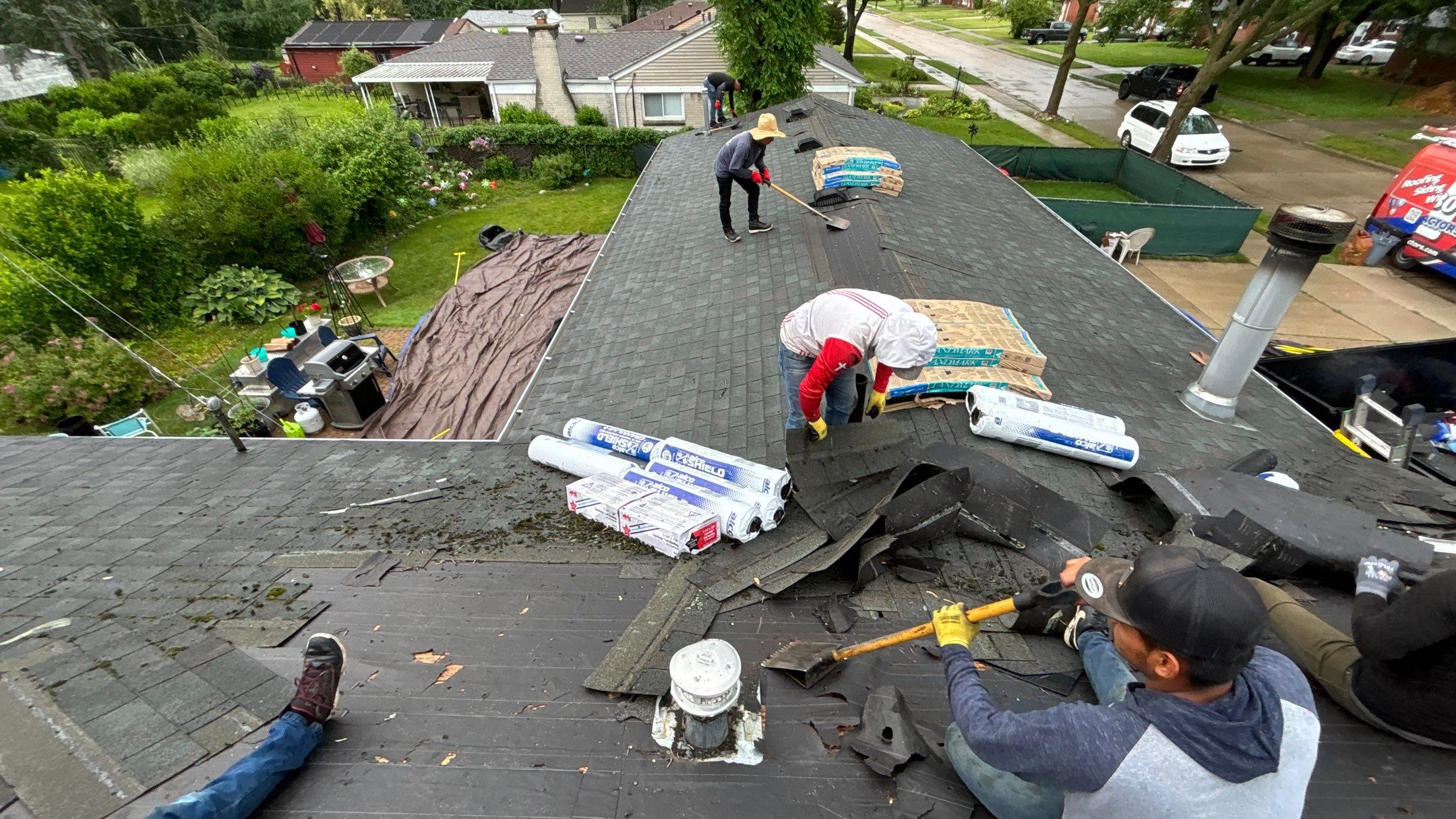 Roof Replacement using CertainTeed Landmark by 180 Contractors