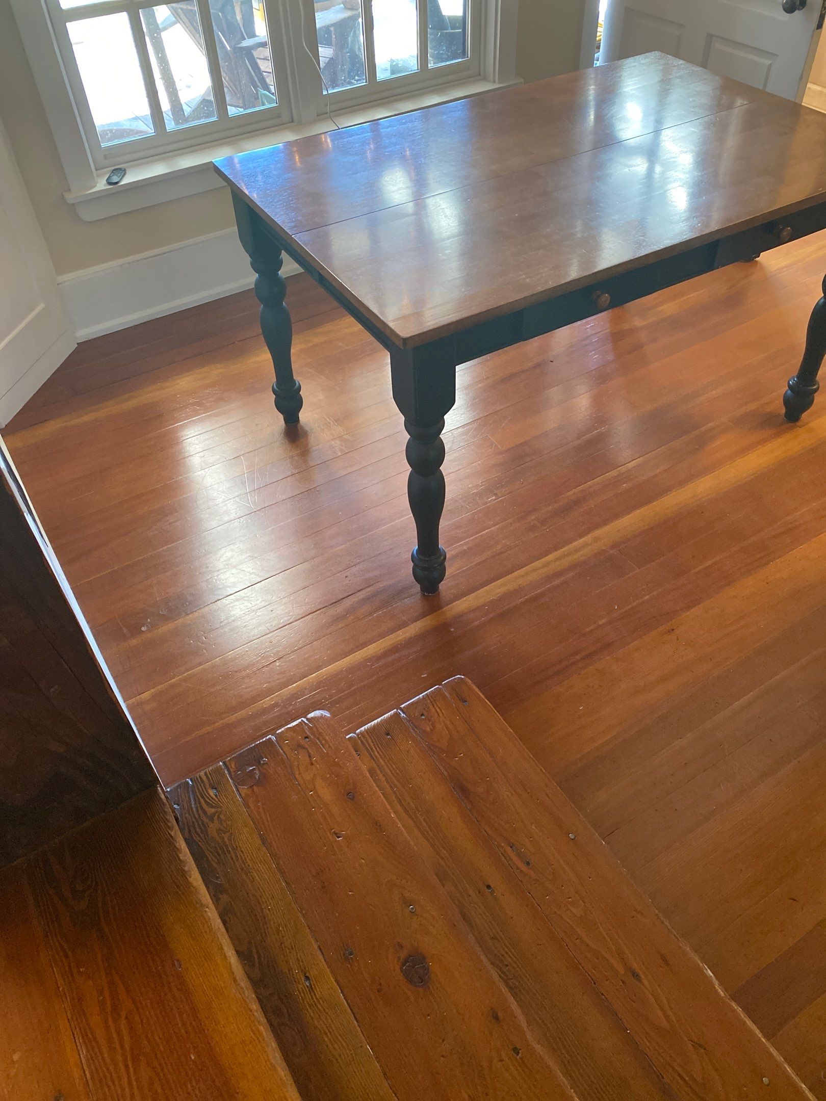 Beautiful Rustic Floor Renovation in Auburn by Footprints Floors South Sacramento