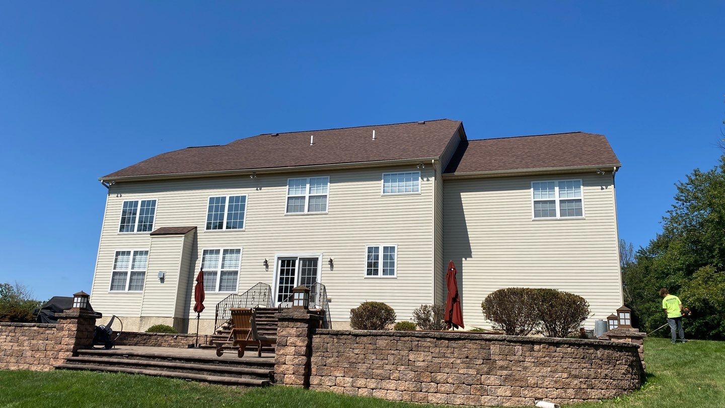 Roofing Installation using CertainTeed Landmark - Burnt Sienna by Storm Guard of Ches-Mont PA