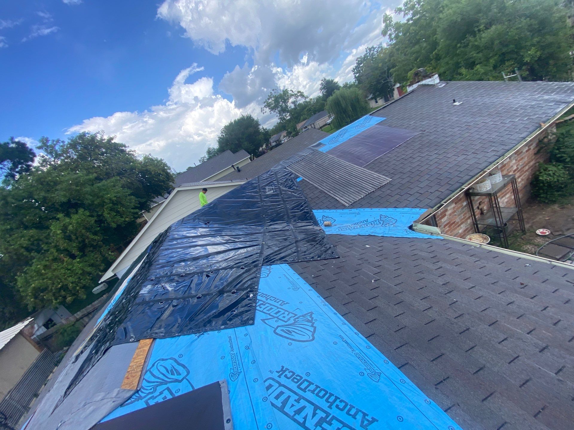 Residential Roofing Repair using Owen's Corning Duration (Lifetime) Shingles by Roof Repair Company