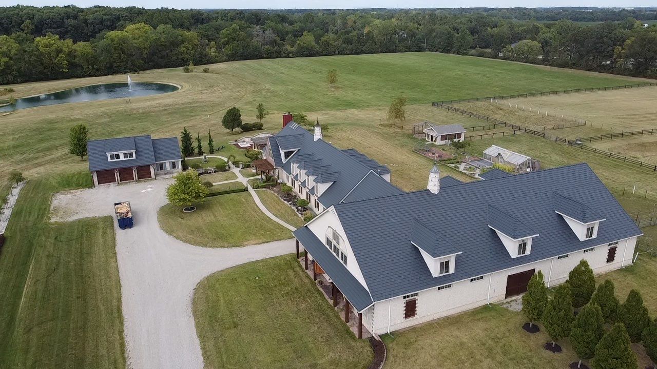Burnished Slate Metal Shake Roof Installation – Bowling Green, OH by 4Ever Metal Roofing