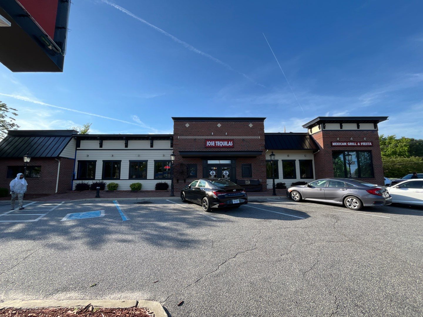 Roof painting, Jose Tequilas Norfolk, VA by AKK Painting LLC