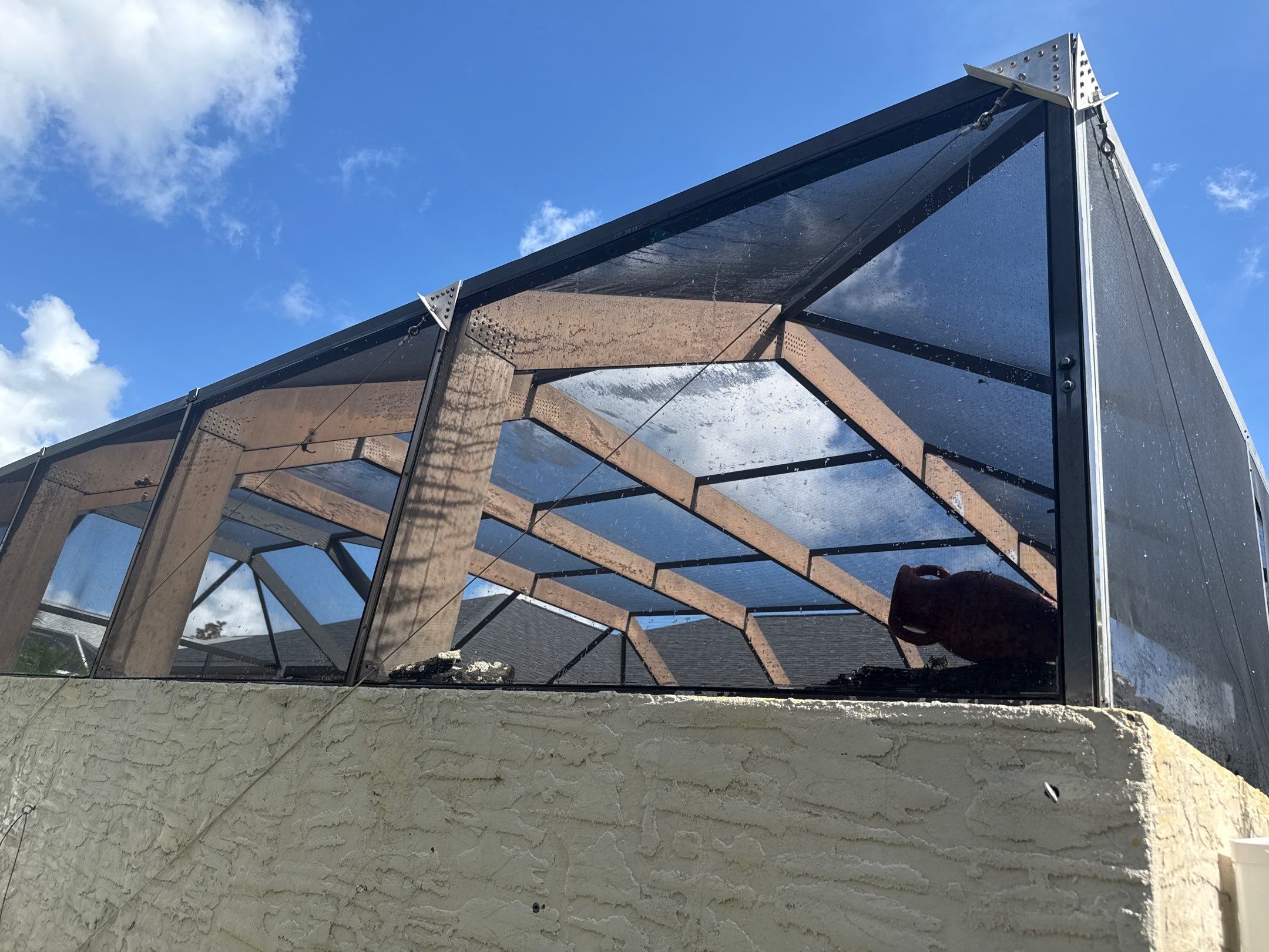 Pool Cage Screen Enclosure Cleaning – Oakley Community, Ellenton, FL 34222 by Sunshine AquaWash