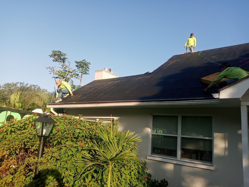 Project in St Pete 33703 by Mitchell Roofing Company LLC 