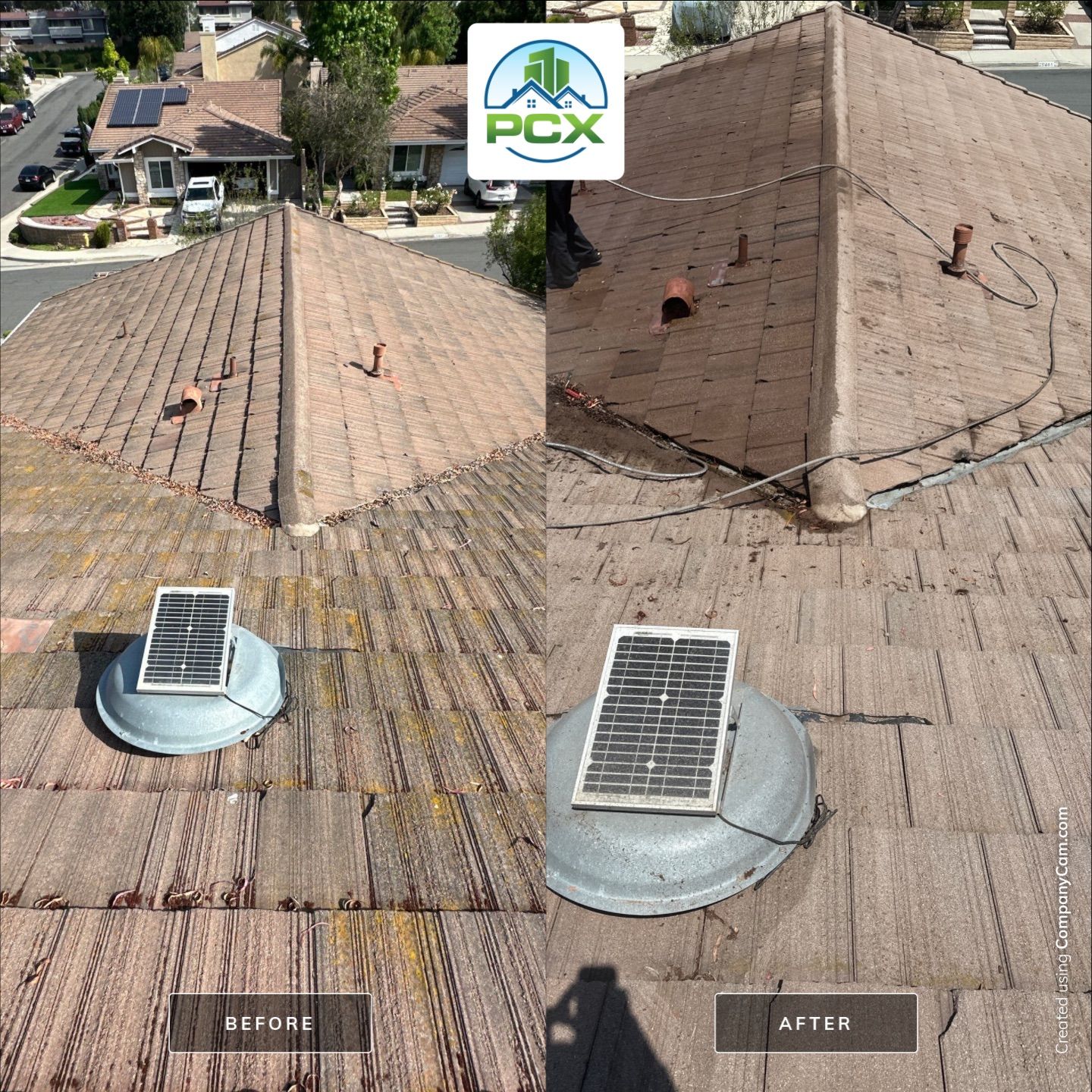 Orange County Roof Washing in Lake Forest by Property Cleaning Experts