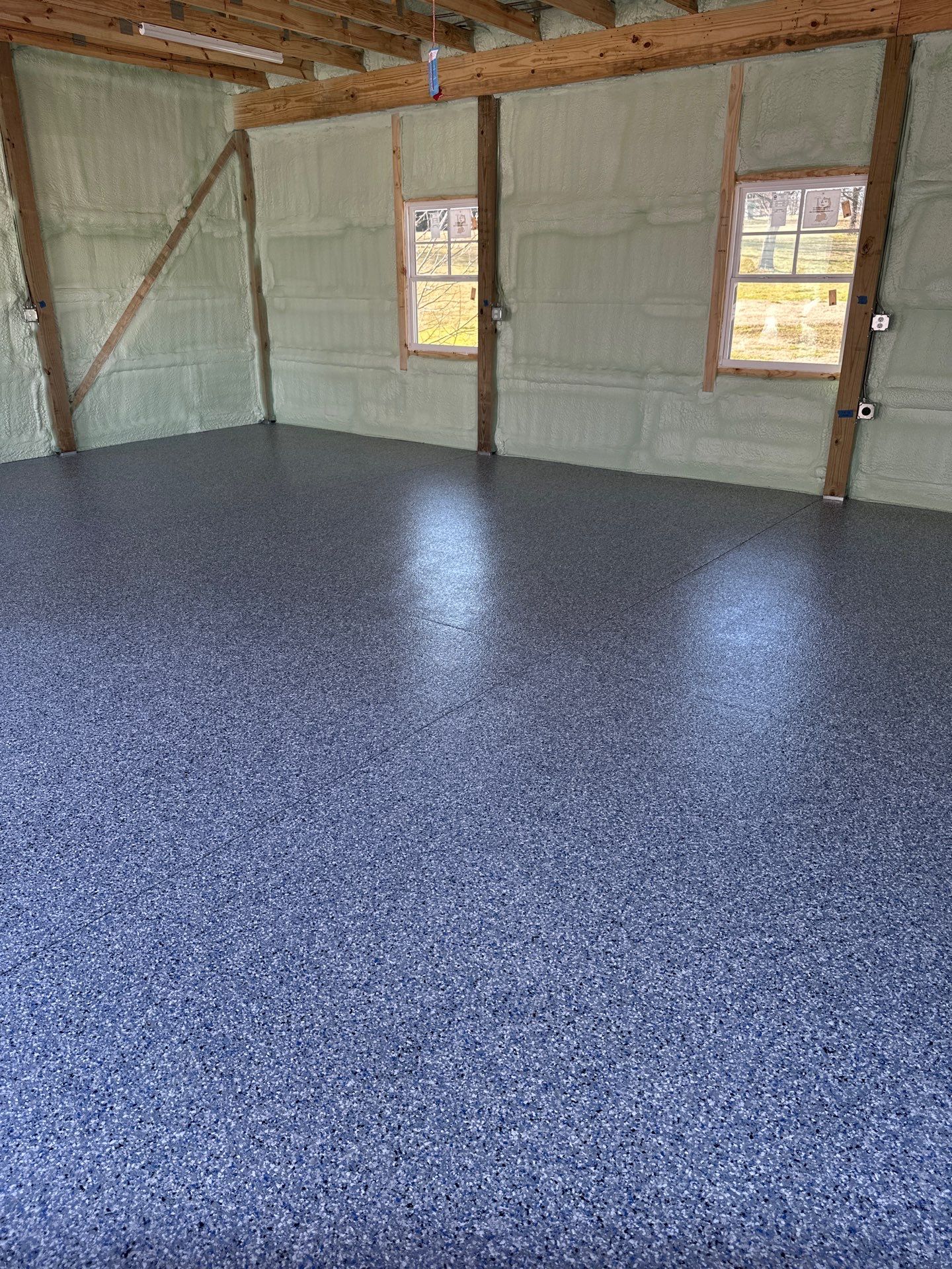 Garage Floor Coating using Steamboat by My Garage Floor Guys