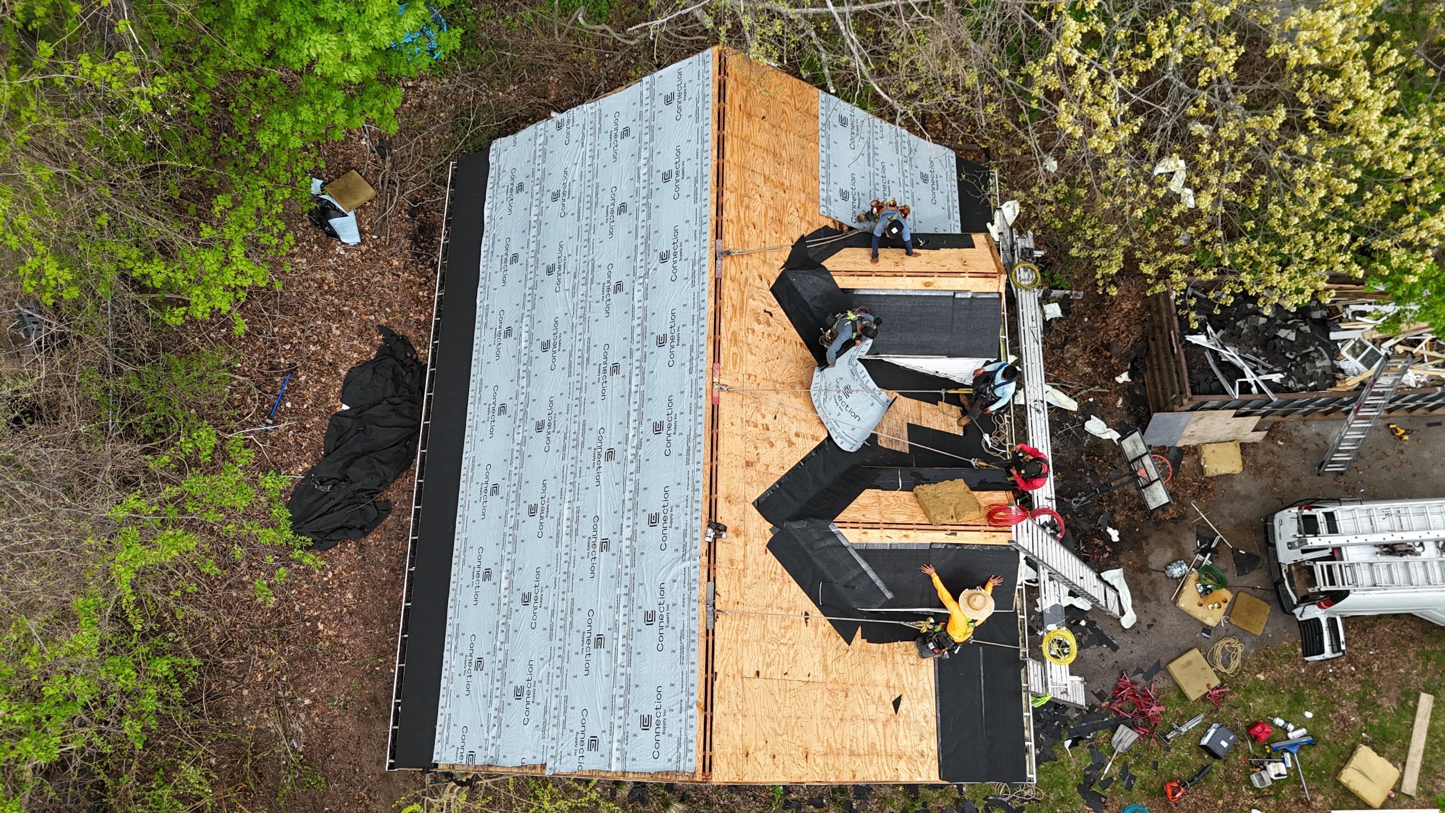 Two-Structure Roof Replacement – Owens Corning Duration, Onyx Black by JOHNNYS PRO