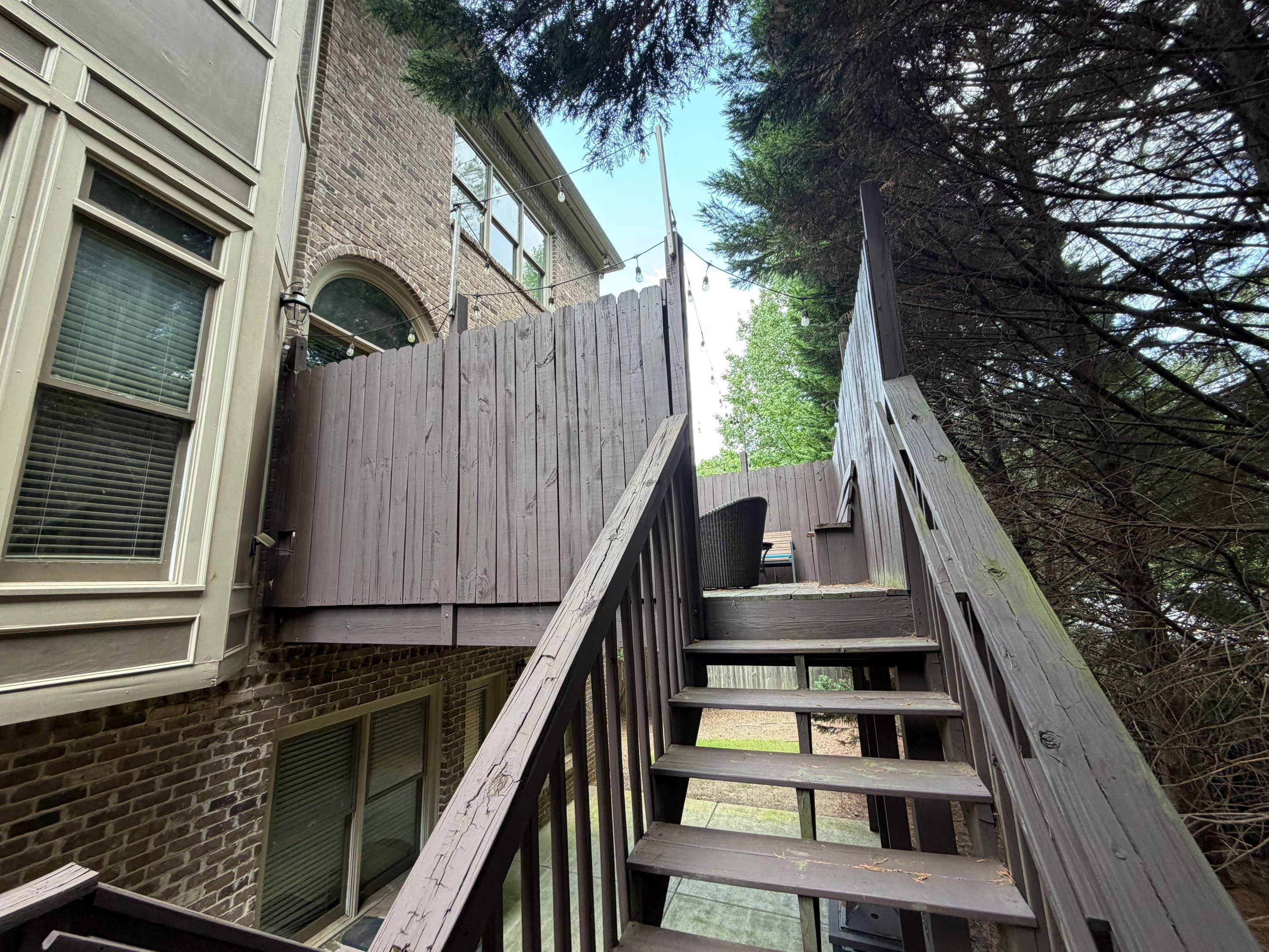 Decatur, GA Deck Resurface and Privacy Wall Build Using Pressure Treated Pine by Nelson Exteriors 
