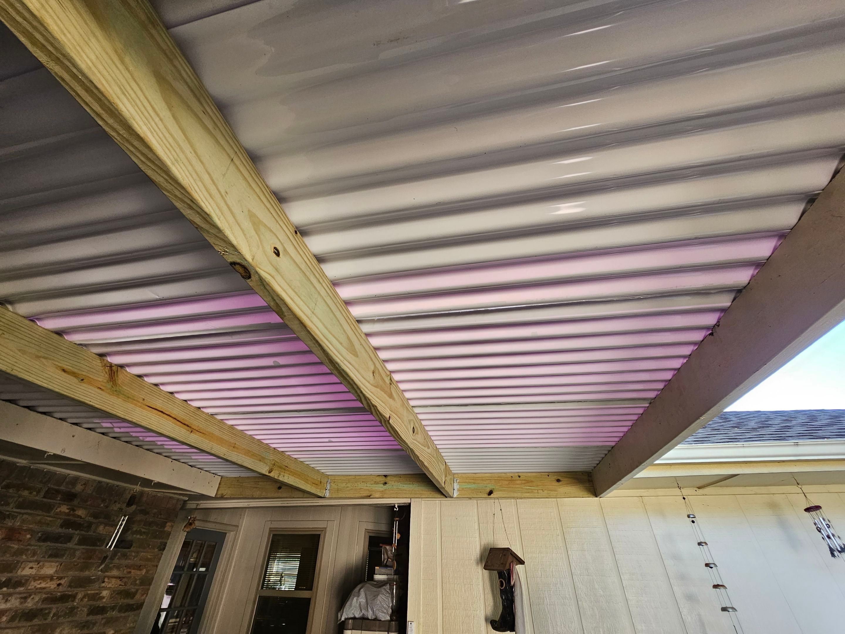 Roof replacement, popcorn removal, fence stain & paint by EL-GC LLC 