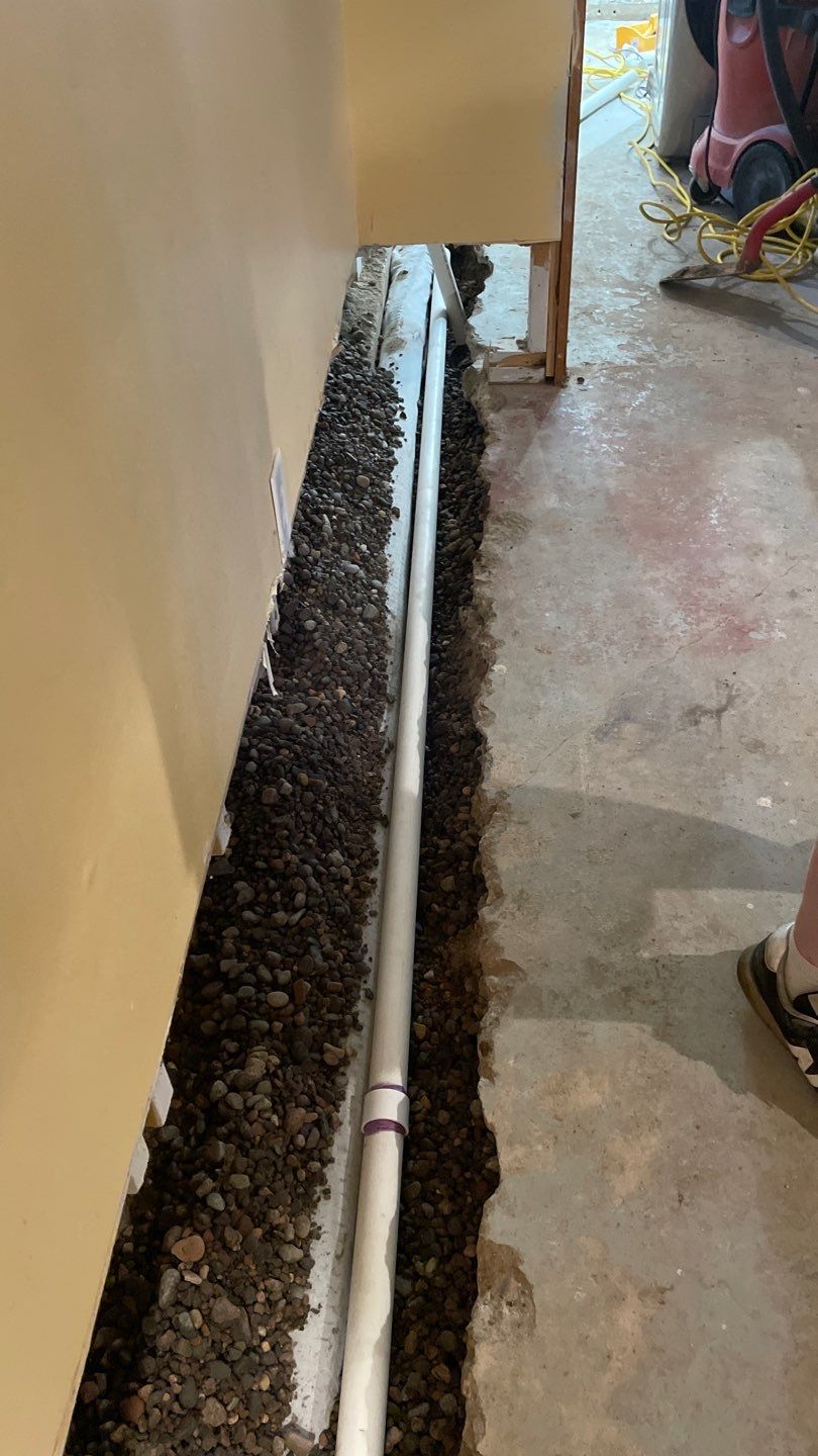 Drain Tile in Columbia Heights by Waterproofing Northeast