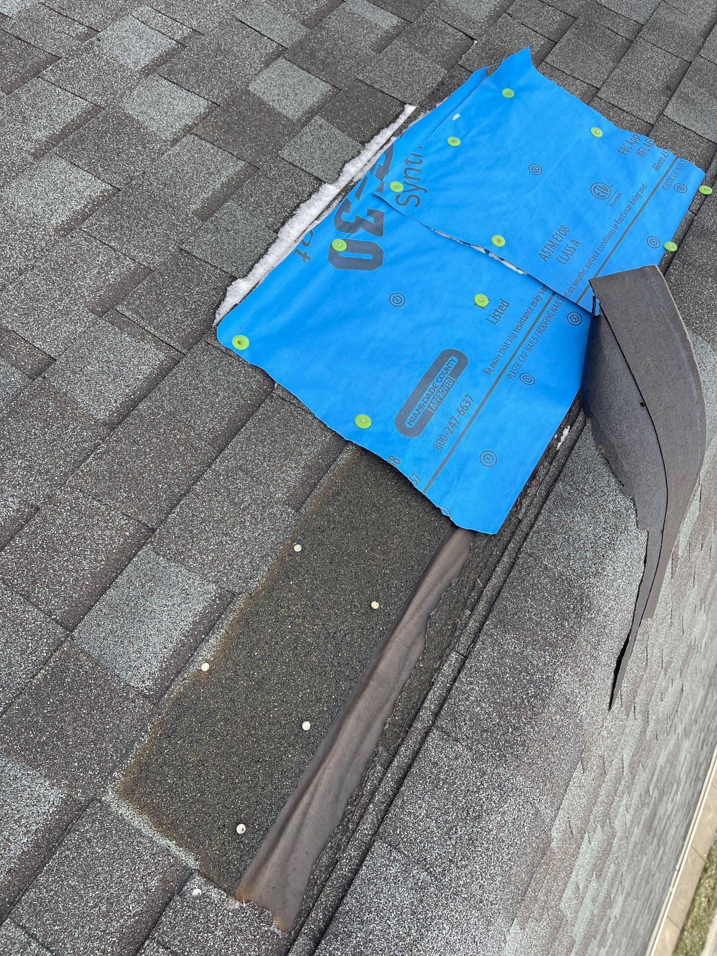 High winds can secretly damage your home and let water in your attic! by SOS Home Ohio 