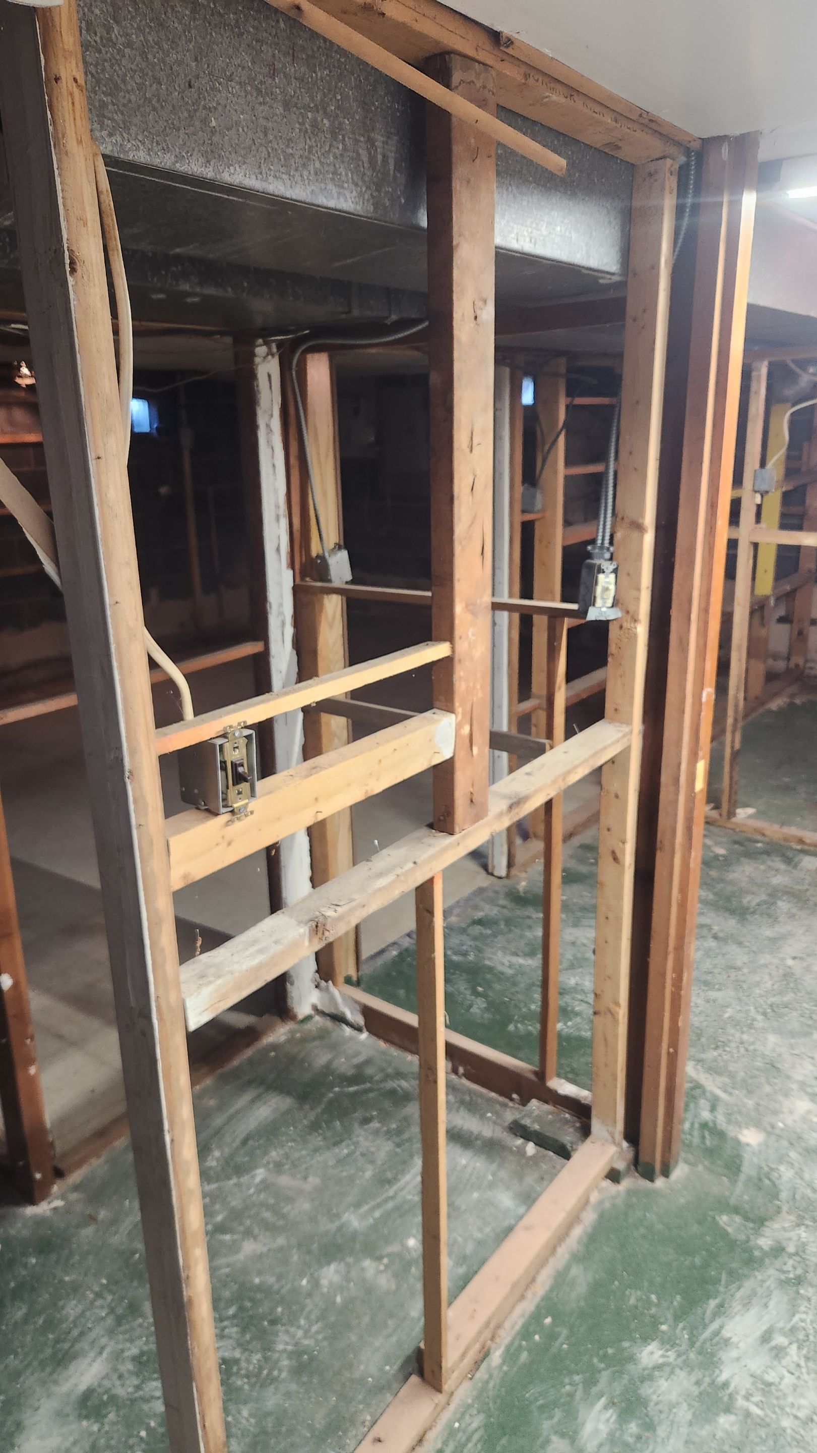 Interior French Drain & Mold Remediation Project in Manville, New Jersey by Pure Service Pro, LLC 