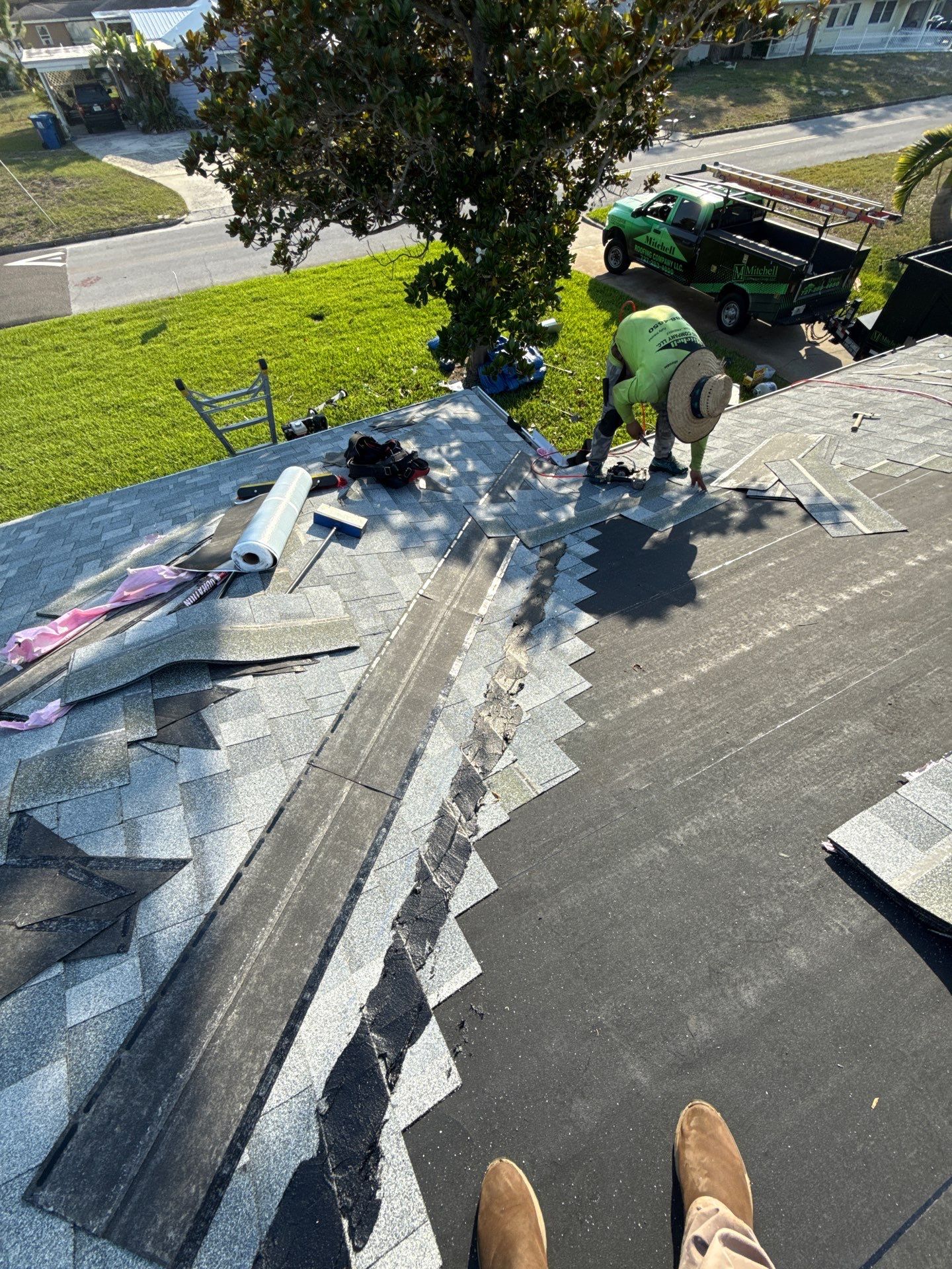 Project in St. Petersburg 33710 by Mitchell Roofing Company LLC 