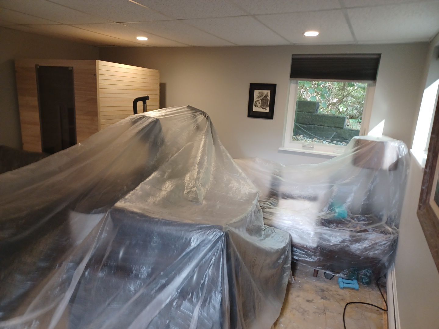 Project in West Bloomfield by EzDry Water Mitigation & Property Restoration