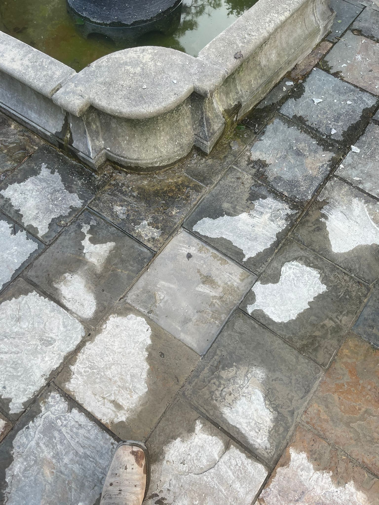 🌿 Project Spotlight: Patio Stone Repair for Linda Pradier by Texas Urban Elements