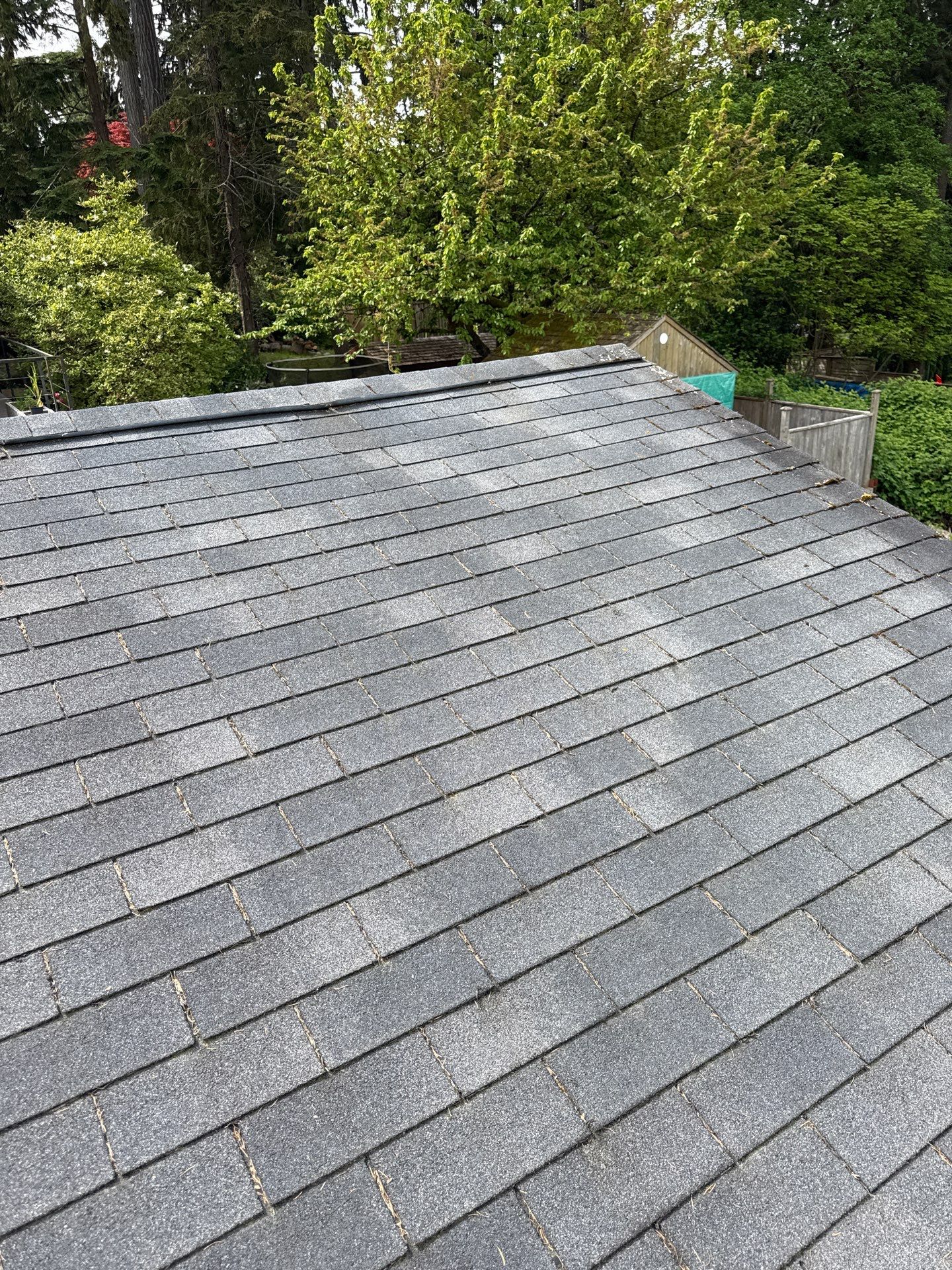 Residential Re-Roof using GAF Timberline HDZ Pewter Grey by Top Notch Roofing Inc